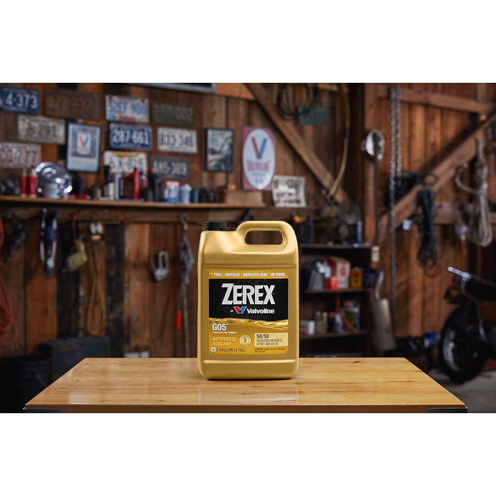 Valvoline Zerex G05 Phosphate Free Antifreeze/Coolant 50/50 Ready-to-Use, 1 GA