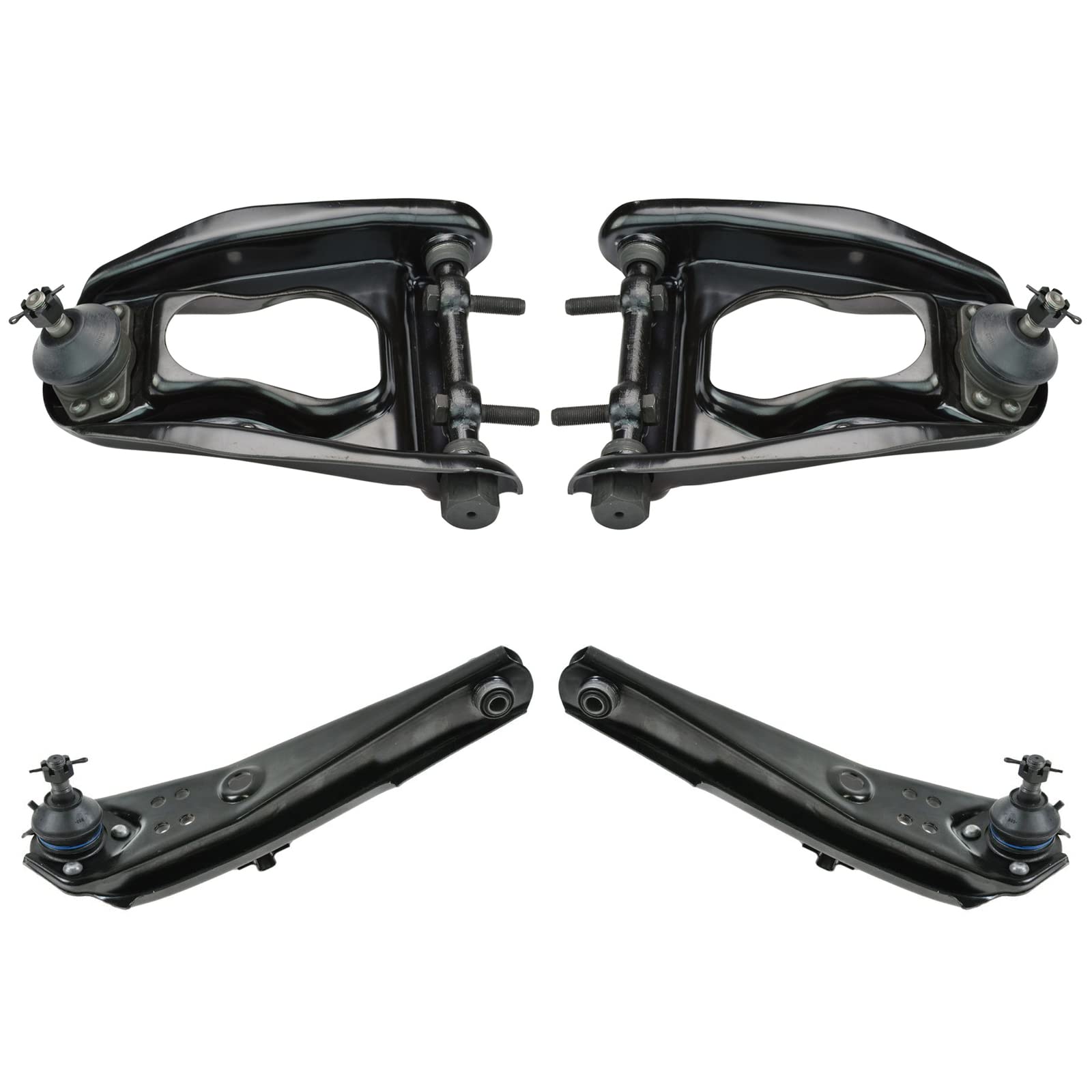 TRQ Front Control Arm with Ball Joint Set Compatible with 1964-1965 Ford Falcon 1965-1966 Mustang Ranchero 1964 Sprint Mercury C