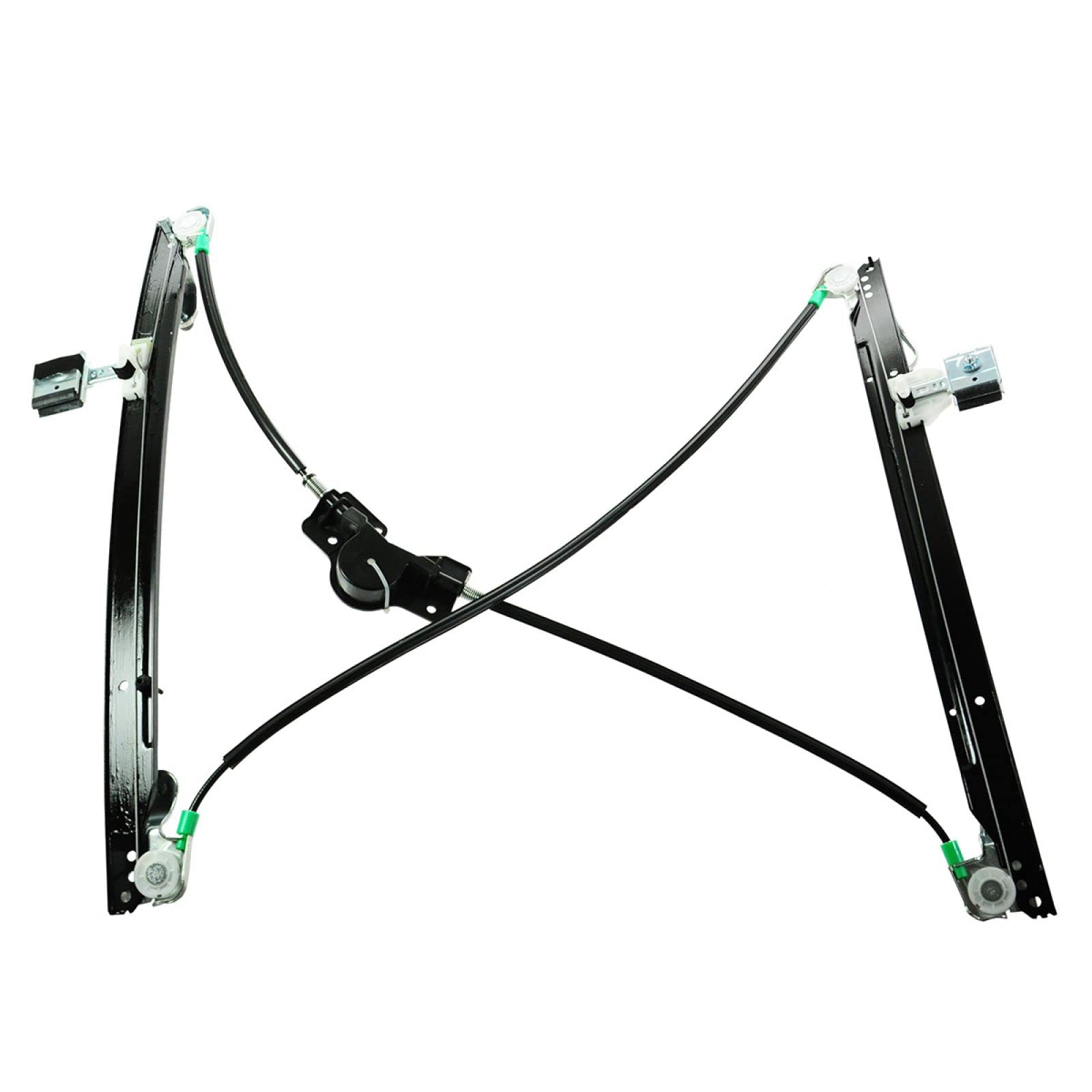 Trq Front Power Window Regulator Set Compatible With 2004-2007 Chrysler Town & Country Dodge Caravan Grand Caravan