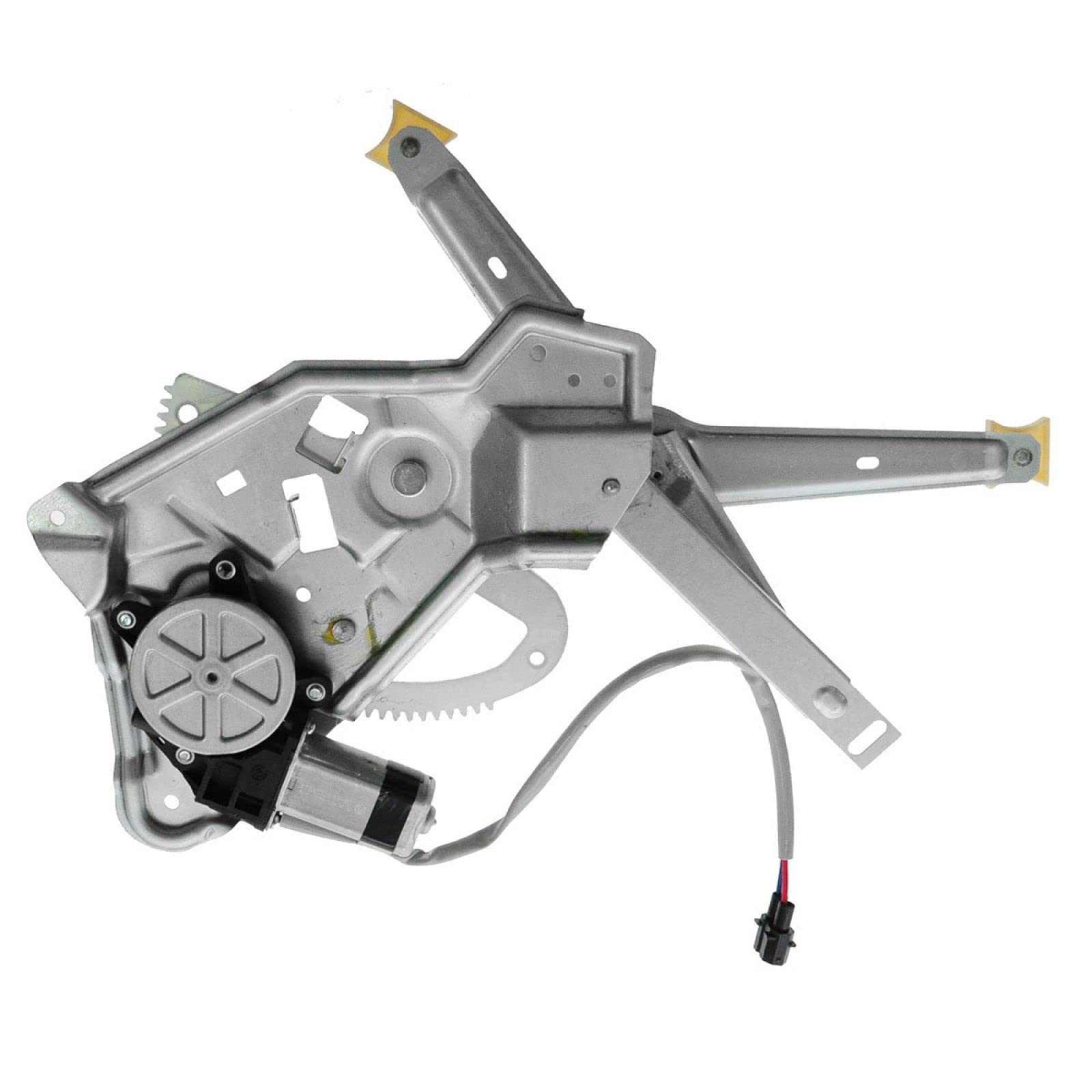 Trq Rear Right Power Window Regulator & Motor Assembly Passenger Side Compatible With 1989-1995 Bmw 525I 1994-1995 530I 1989-199