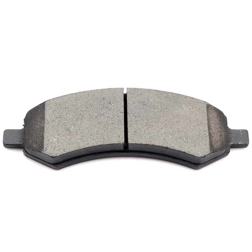 Eccpp D1084-7991 D967-7867 Front Ceramic & Rear Semi Metallic Disc Brake Pad Set Fit For Chrysler Aspen 2007-2009,For Dodge Dako