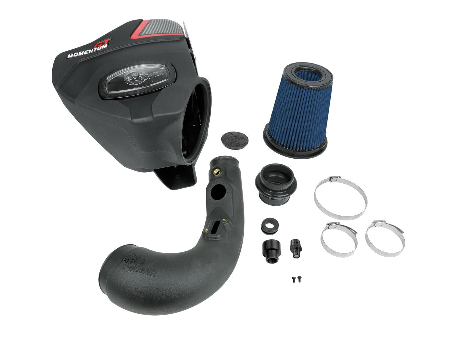 aFe Power Momentum GT Cold Air Intake System w/Pro 5R Filter, Model #50-70061R, Black