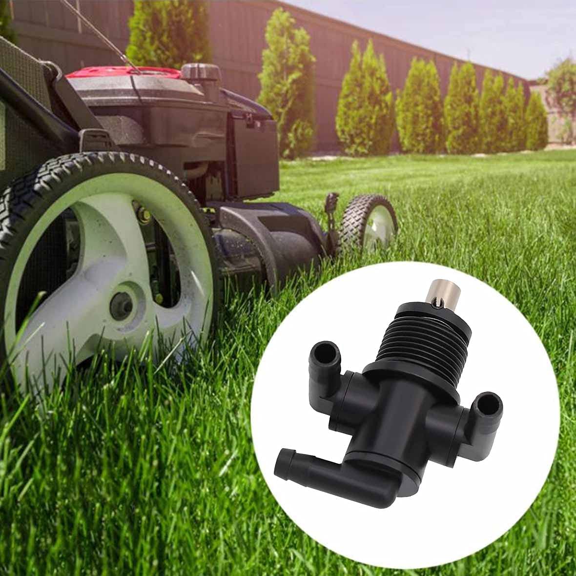 3-Way Petcock Tank Fuel Shut-Off Valve Switch 7052161 Replacement For Polaris Atv Sportsman 335 325 330 400 500 600 700, With Pl