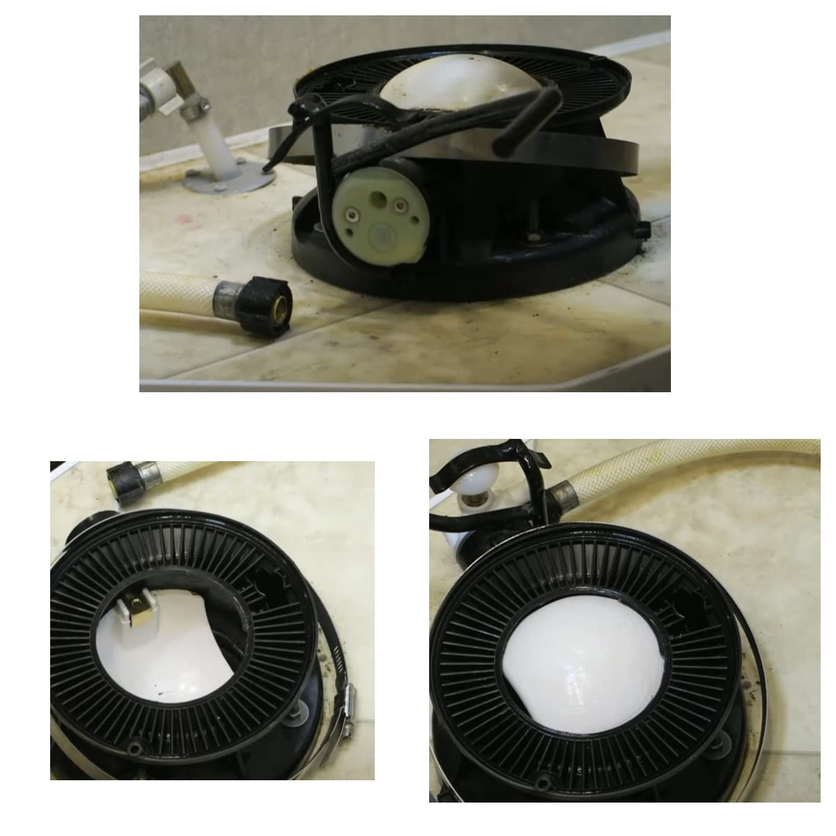 Lelecar 385318162 Flush Ball And Shaft Kit For Sealand Dometic Pedal-Flush Toilets Boat Rv