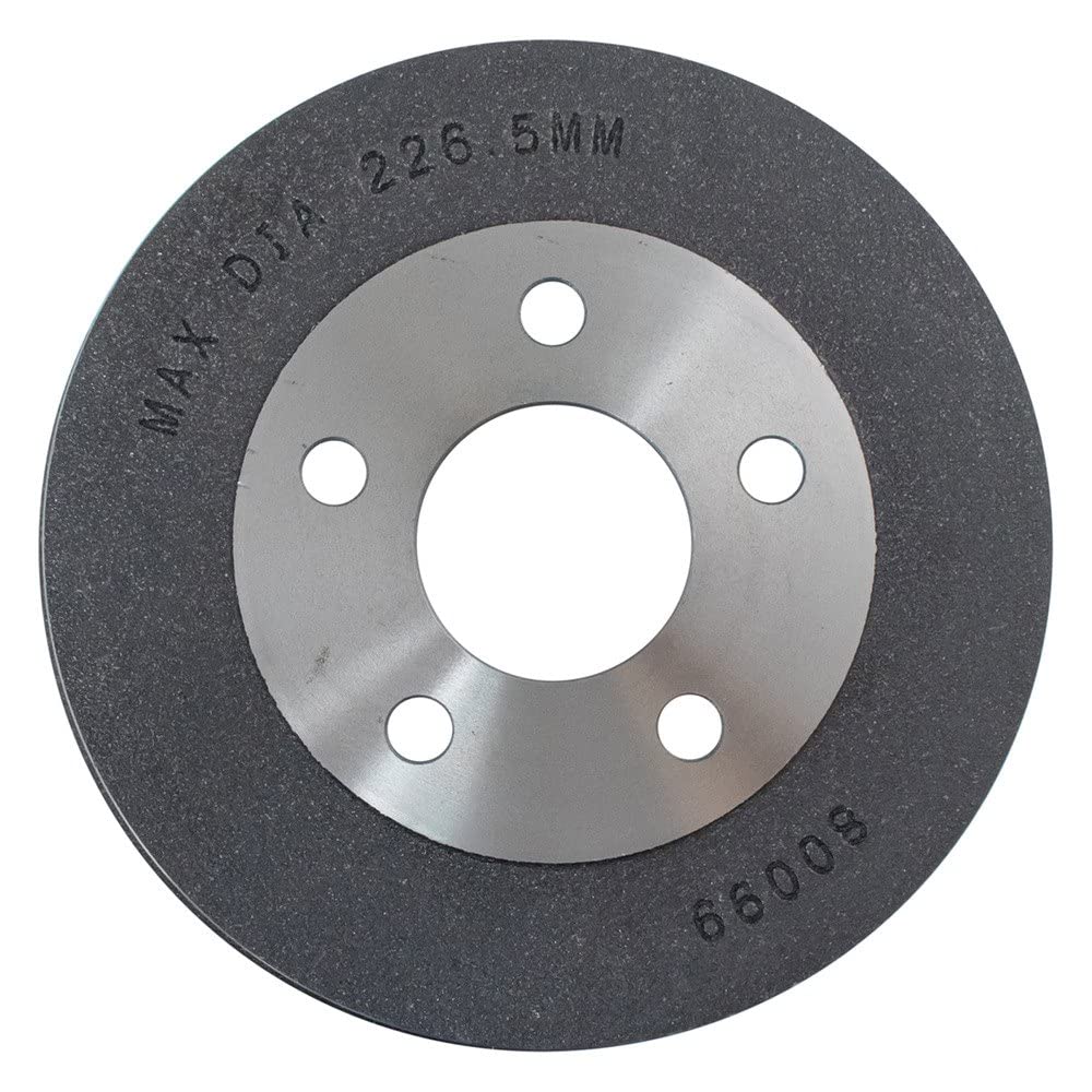 Trq Rear Brake Drum Pair Set For 2007-2005 Mercury Sable / 2001-2007 Ford Taurus