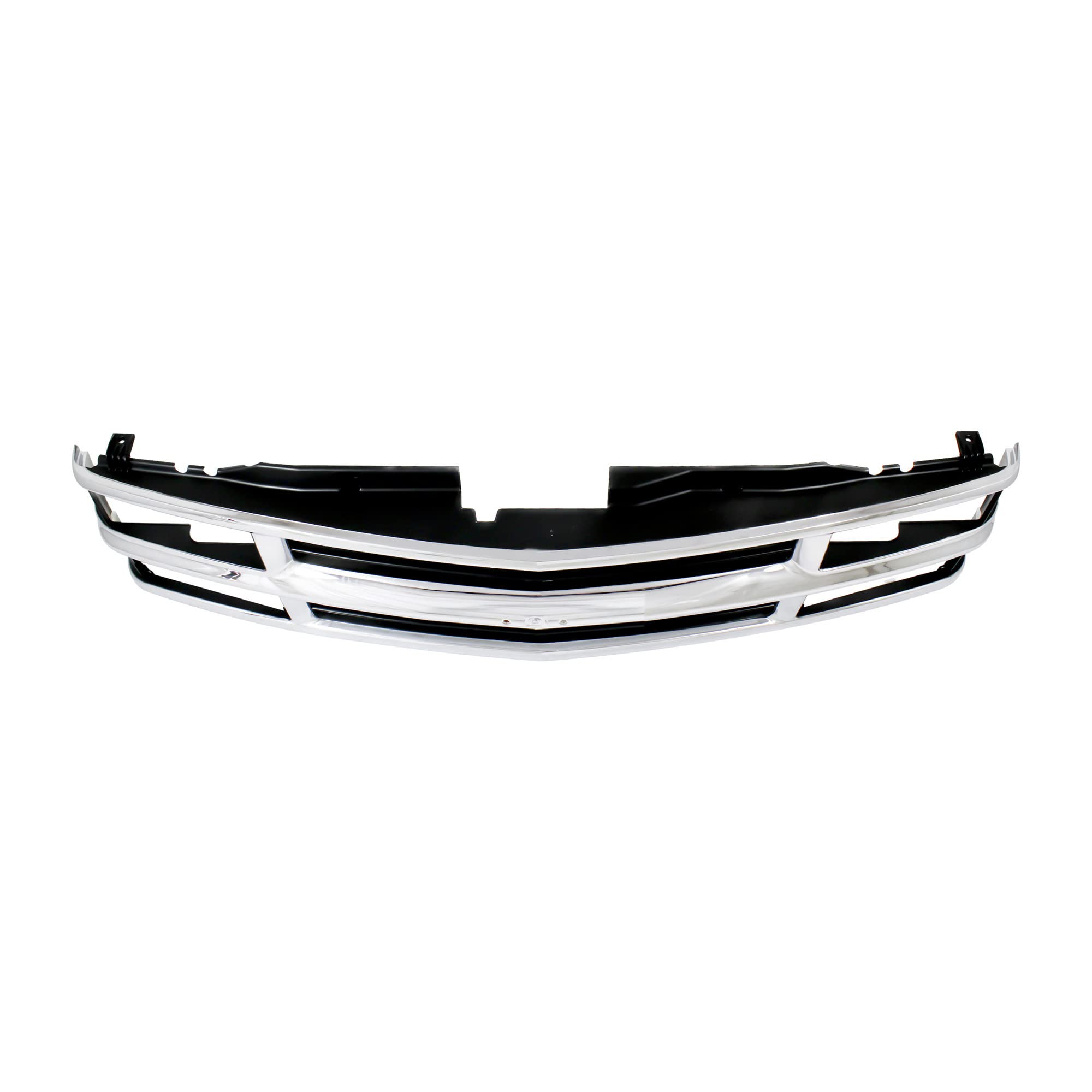 Garage-Pro Grille Assembly Compatible With 1994-1999 Chevrolet C1500, 1994-1999 Chevrolet C1500 Suburban Chrome Shell with Paint