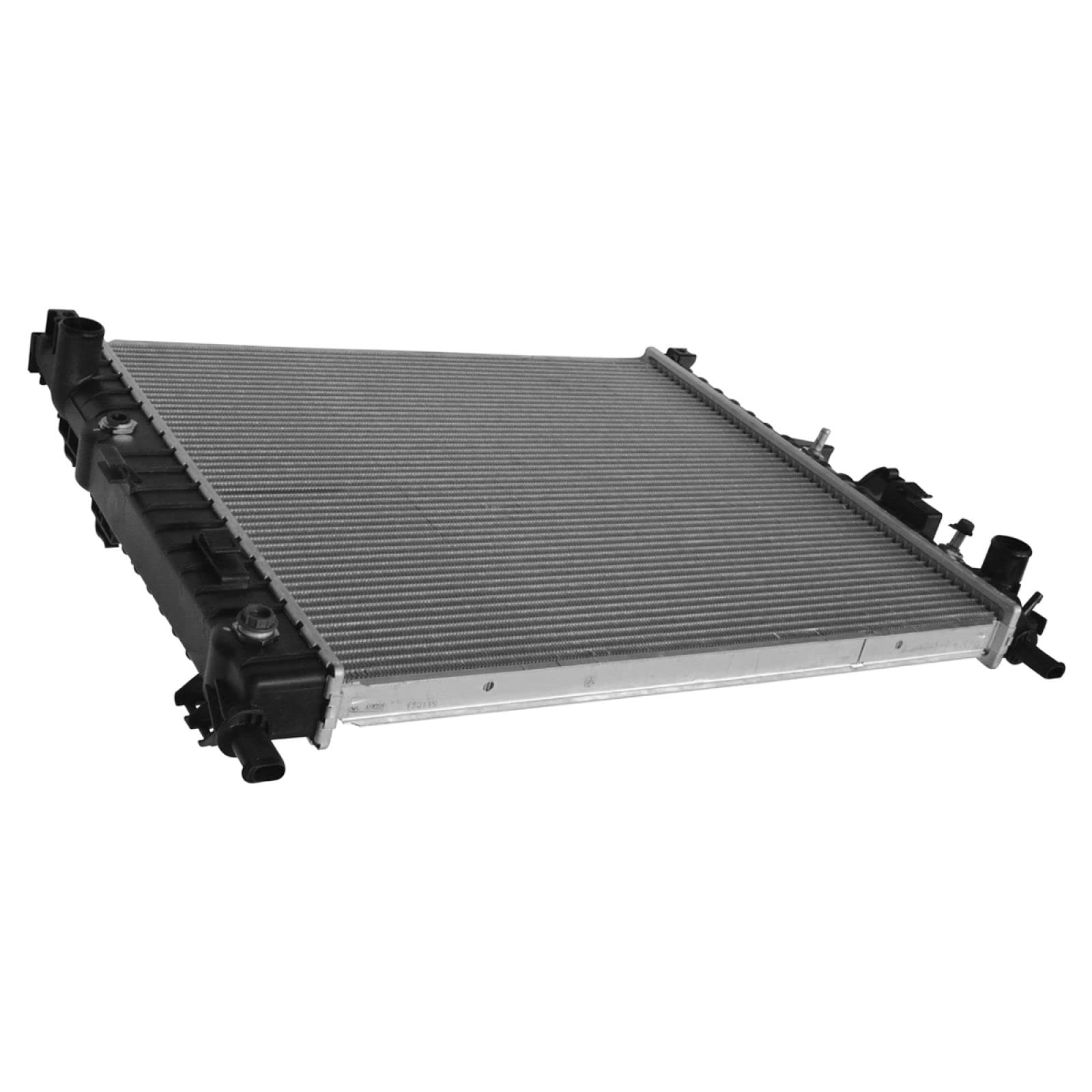 Trq Radiator Assembly Aluminum Core Compatible With 98-03 Mercedes-Benz Ml320 03-05 Ml350 99-01 Ml430 02-05 Ml500 Cu2190 Mb30101