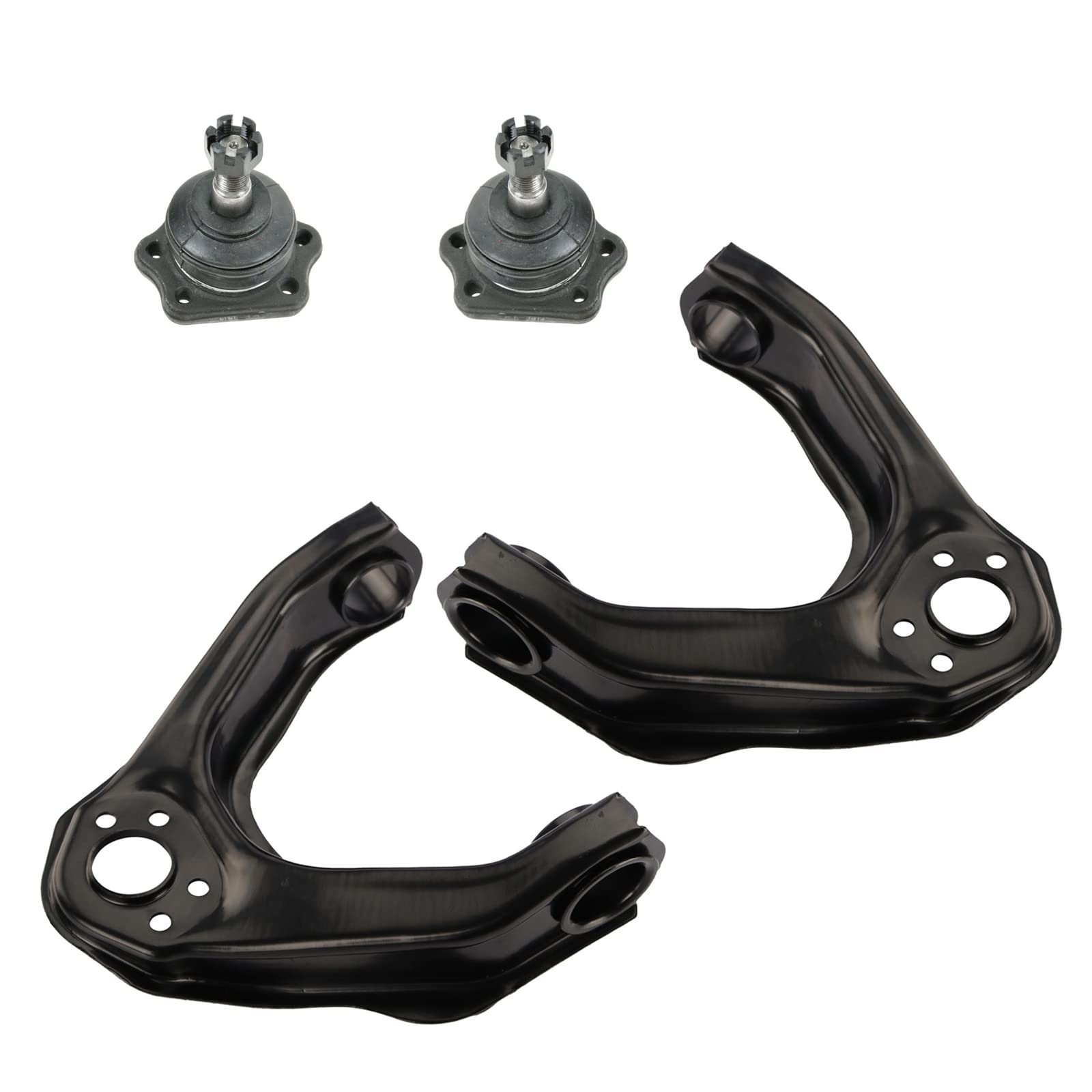 Trq Front Upper Control Arm With Ball Joint Set Compatible With 1986-1994 Nissan D21 1995-1997 Pickup
