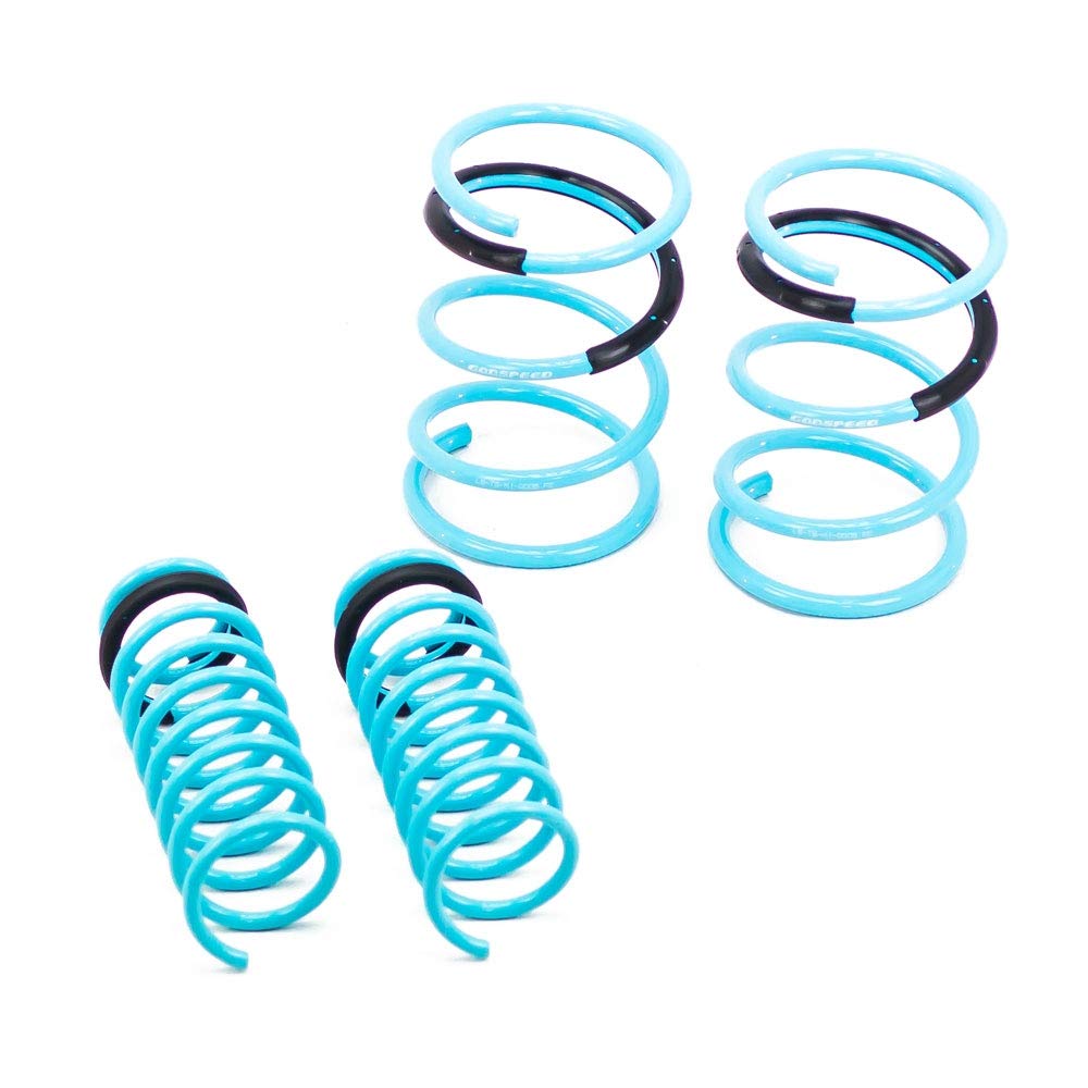 Godspeed Ls-Ts-Mi-0005 Traction-S Performance Lowering Springs For Mitsubishi Lancer (Cy4A) 2008-17 Fwd