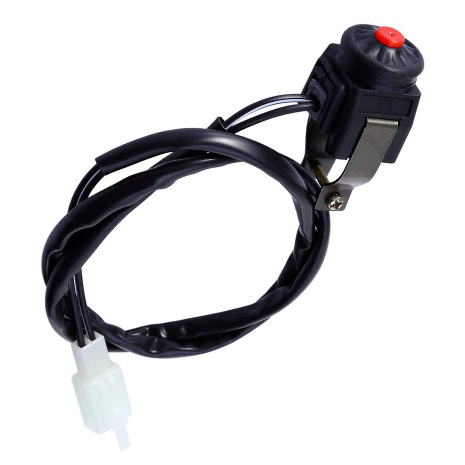 Perfectech Universal Motorbike Switch Handlebar Motorcycle Kill Stop Switch Horn Button 22Mm