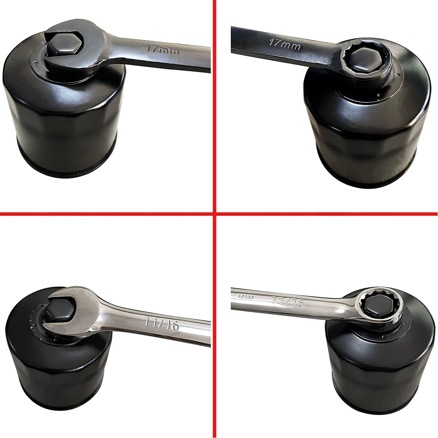 C CLINK 2PCS Oil Filter Fit For Hisun 250 YS400 YS700 MSU 500 UTV700 UTVs ATVs HiSUN SUPERMACH MASSIMOMOTOR