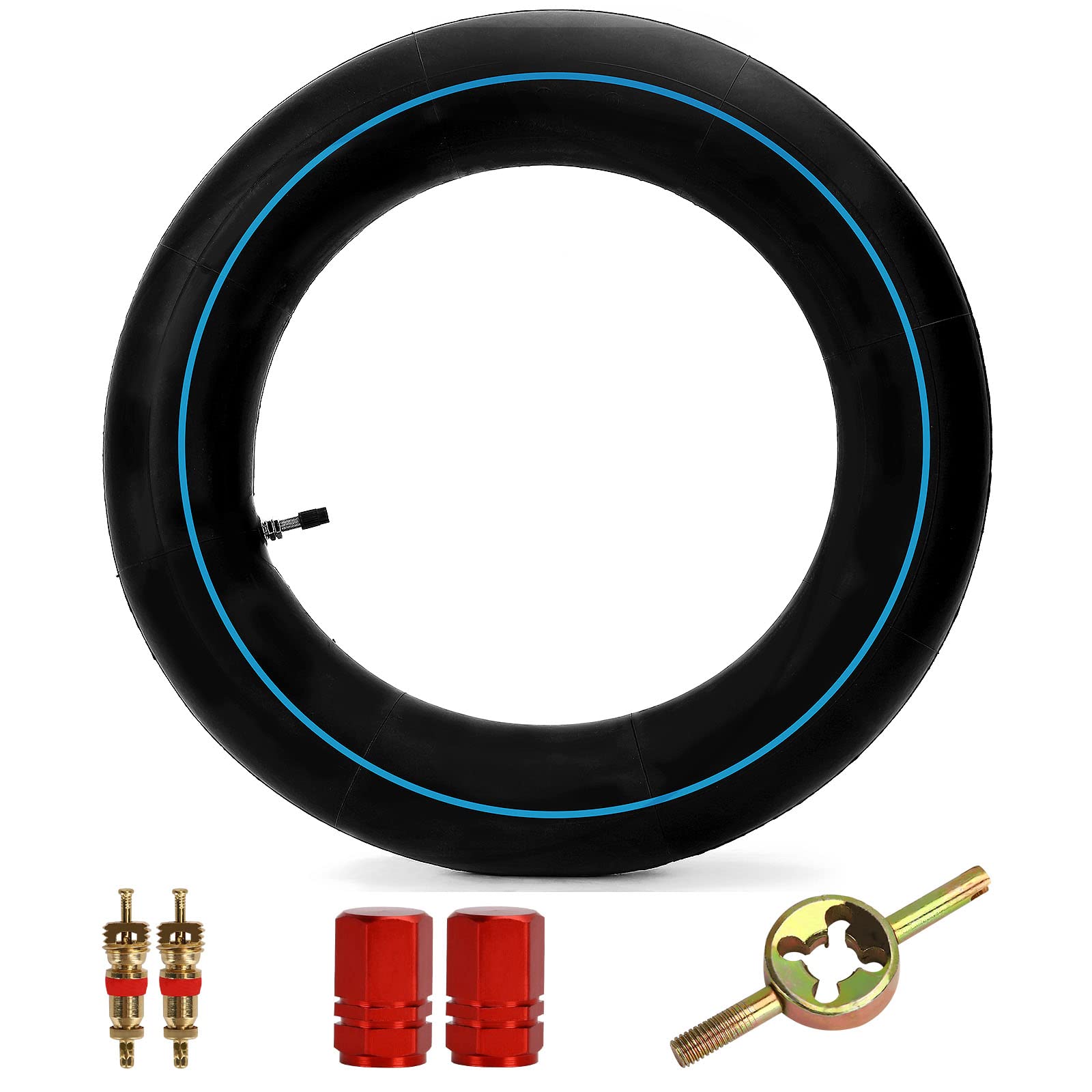 New Olym 3.00-12 (80/100-12) 12'' Heavy Duty Mini Dirt Bike Inner Tube With Tr4 Valve Stem Straight For 70Cc 90Cc 110Cc 125Cc Cr