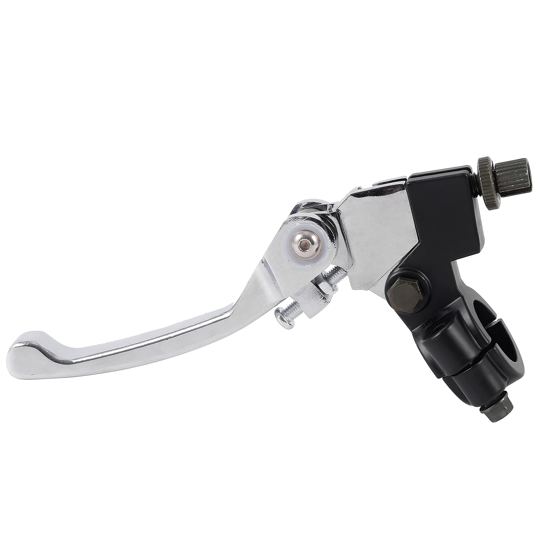 Stylemafia Silver Folding Aluminum Clutch Brake Lever Compatible with 22mm 7/8 inch Handlebar 110cc 125cc 140cc TTR 125cc SSR Xm