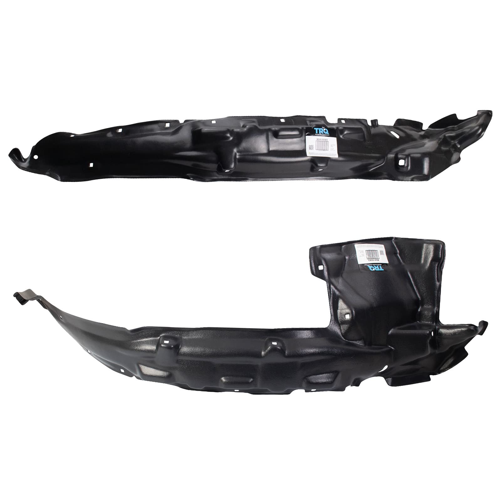 Trq Front Inner Fender Liner Set Compatible With 2000-2006 Toyota Tundra To1248124 To1249124
