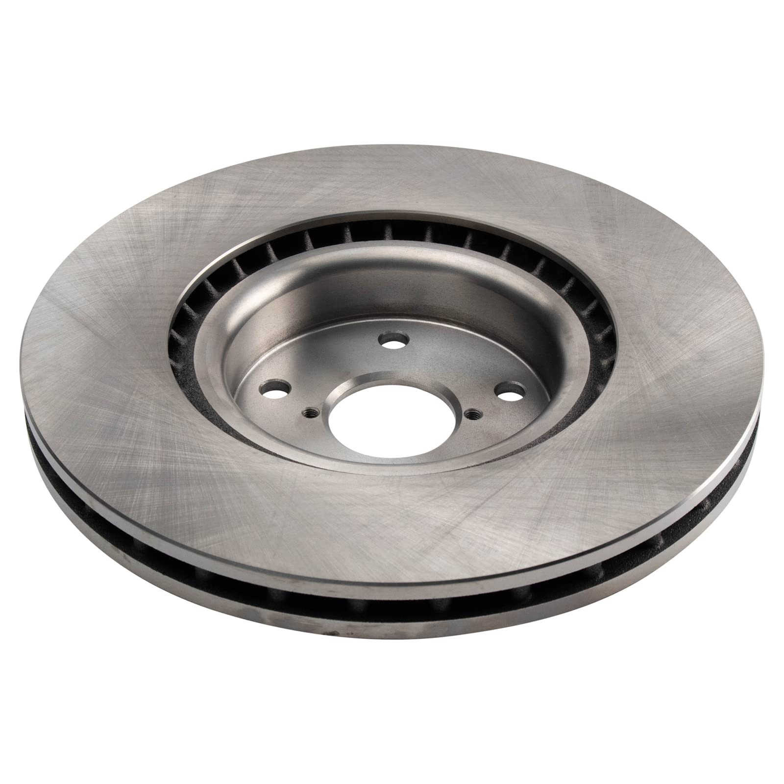 Trq Front Brake Rotors Set Vented Compatible With 2007-2014 Subaru Impreza 2015-2017 Wrx Sti