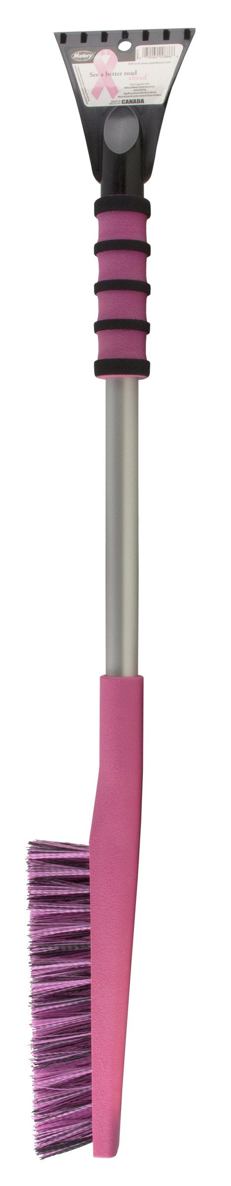 Mallory 886-PKUS Pink Snow Tools 31'' Snow Brush