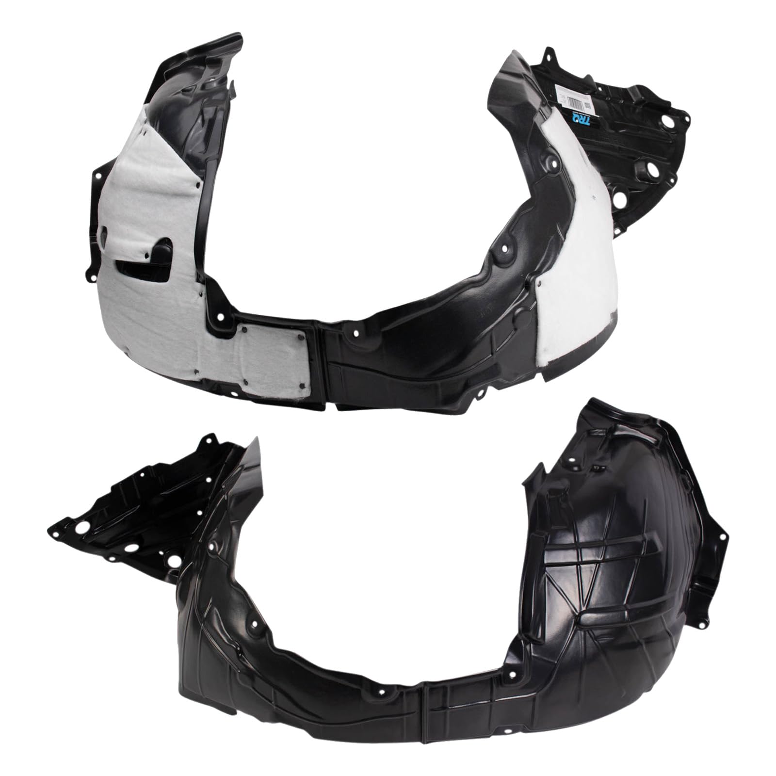 Trq Front Inner Fender Liner Set Compatible With 2015-2023 Nissan Murano Ni1248153 Ni1249153