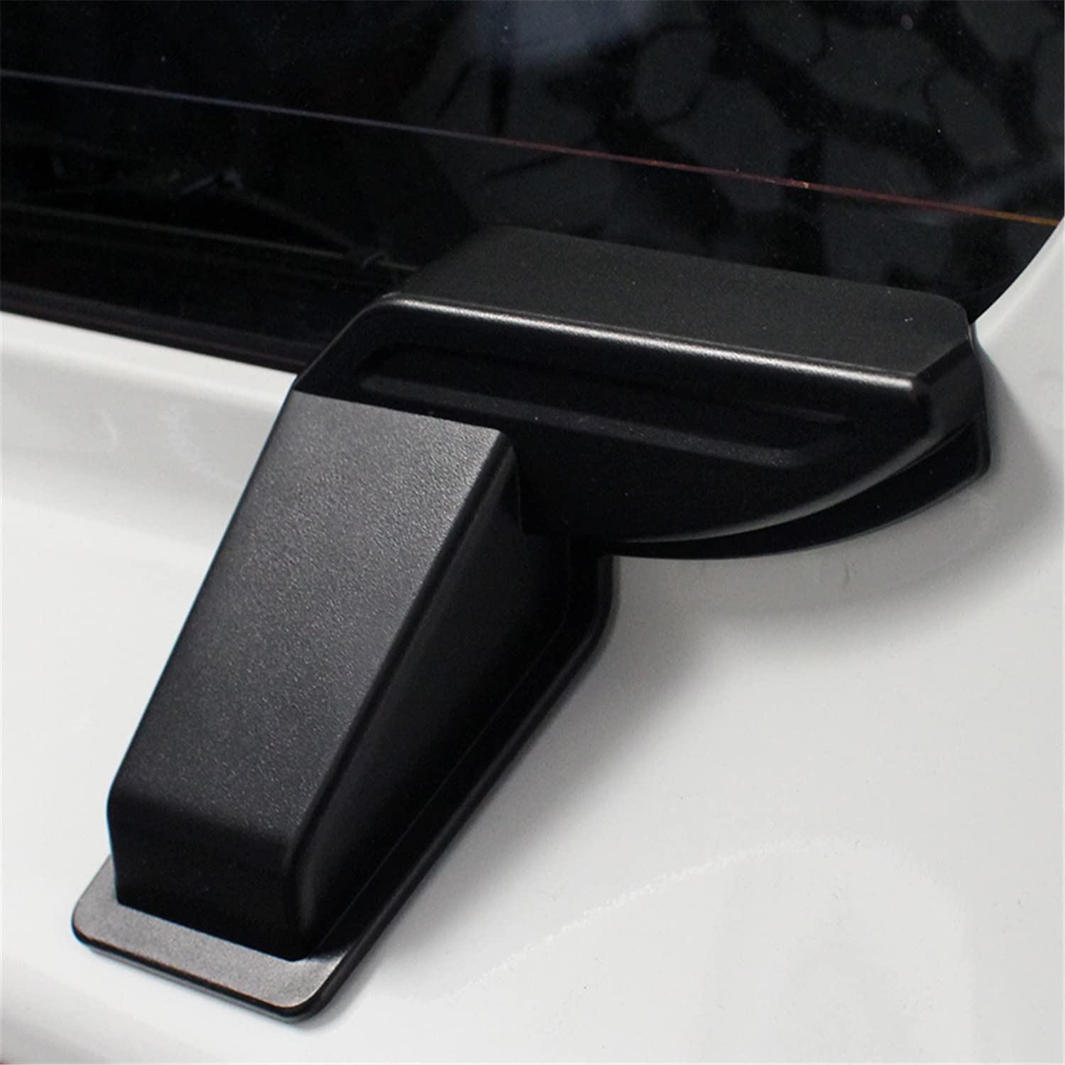 Yoctm 2Pcs Abs Rear Windshield Heating Wire Protection Cover For Suzuki Jimny 2019 2020 2021 2022 2023 Jb64 Jb74W Black Protecto