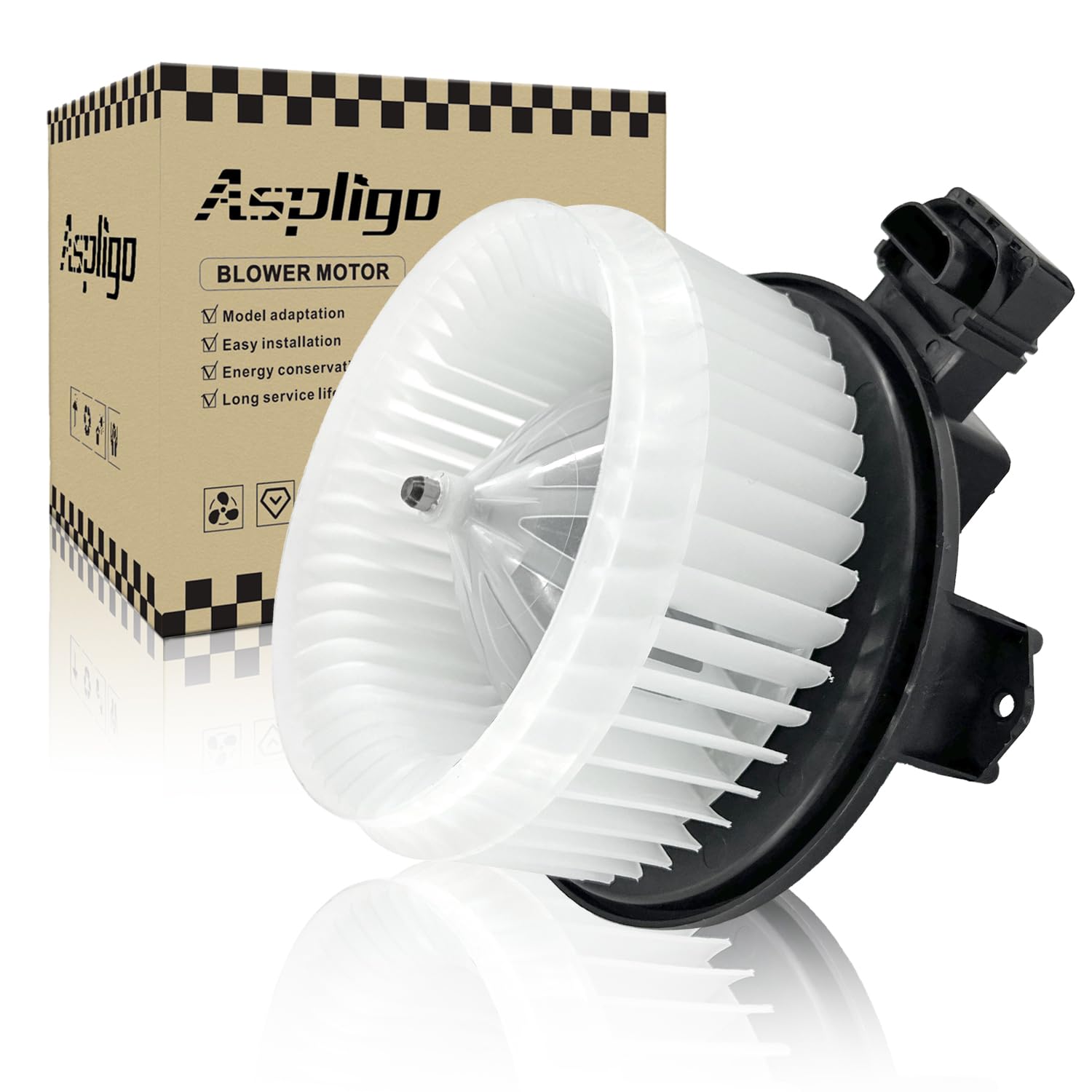 Aspligo 700289 Ac Heater Blower Motor Fan Assembly Fit For Mazda Cx-9 2007-2015,For Ram Promaster 1500 2014-2024, Pro Master 250