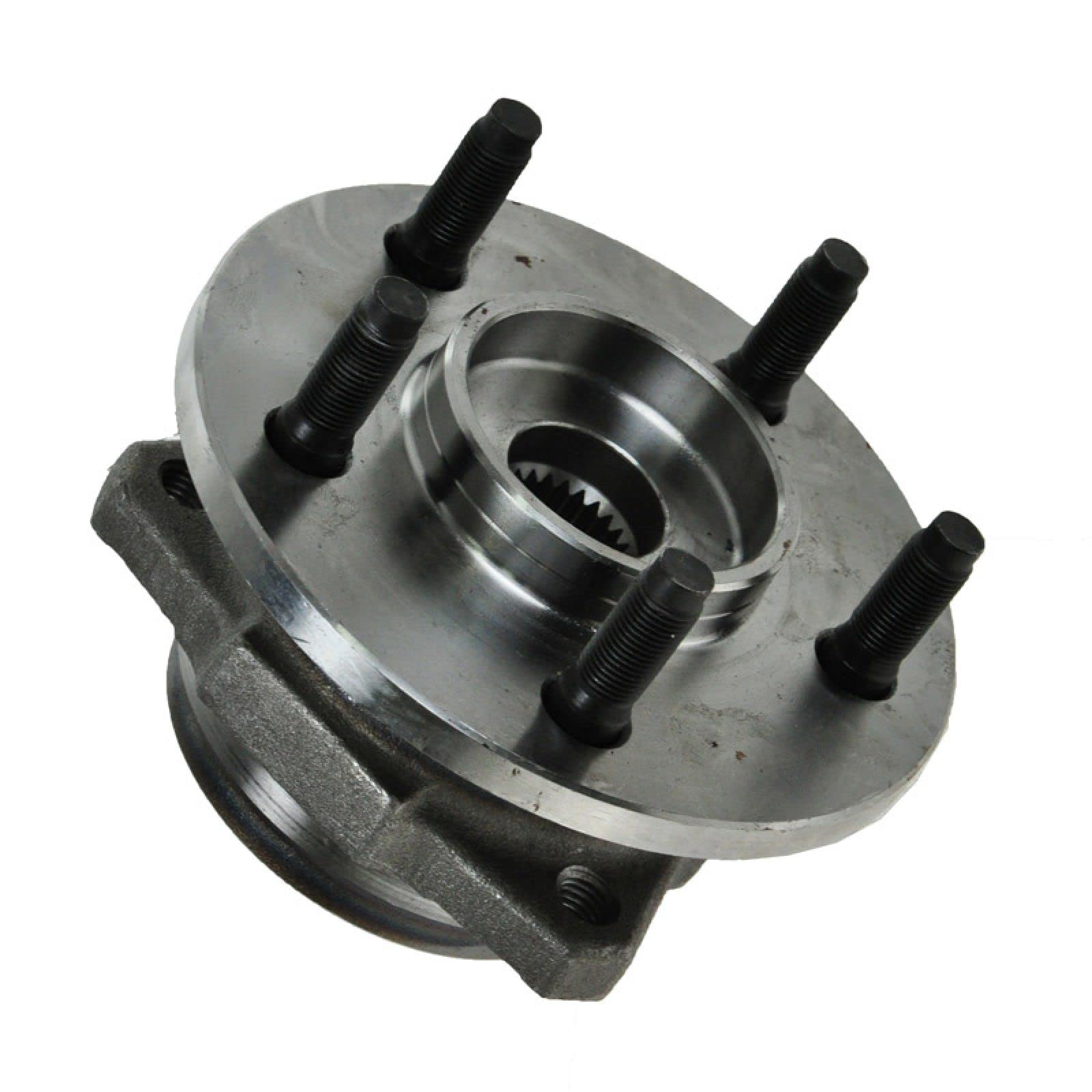 Trq Front Left Wheel Hub Bearing Assembly Drivers Side Compatible With 2002-2007 Jeep Liberty