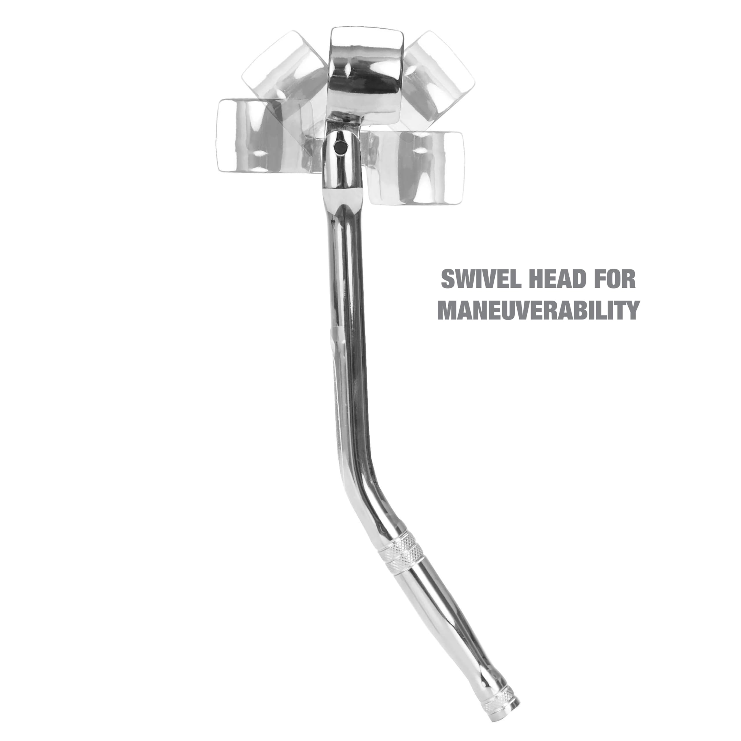 OEMTOOLS 33625246 22mm Oxygen Sensor Wrench, Compatible with Ford SUVs and Trucks, Chrome Vanadium Steel, Swivel Head, Automotiv