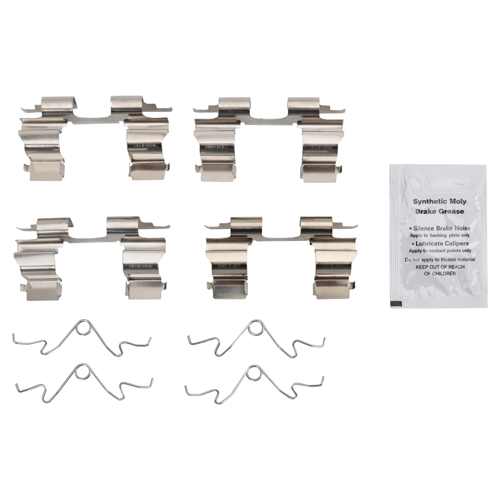 TRQ Front Brake Pads Ceramic Compatible with 2011-2019 Ford Explorer 2009-2019 Flex 2010-2019 Taurus 2009-2012 Lincoln MKS MKT