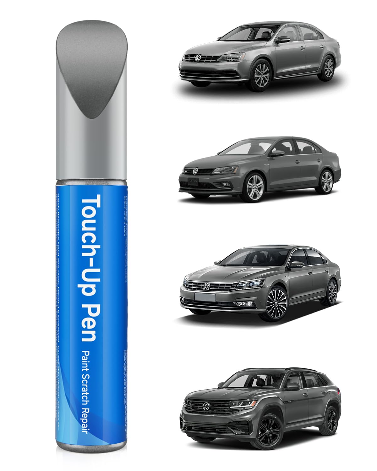 RSACET LH7J/J2 Pure Gray Touch Up Paint Compatible with Volkswagen Exact Match Touch Up Paint Car Scratch Repair