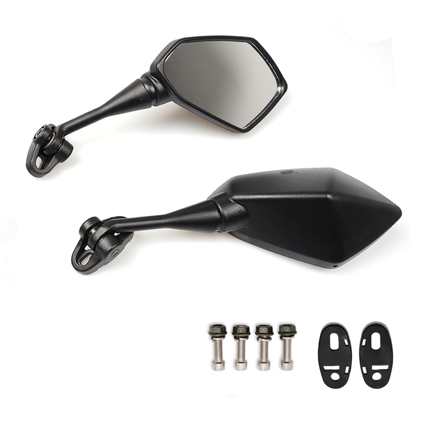 Mamiko Motorcycle Rear View Mirrors Compatible with CBR300R CBR500R CBR600 F4 F4I CBR600RR CBR1000RR CBR900 CBR919 CBR929 CBR954