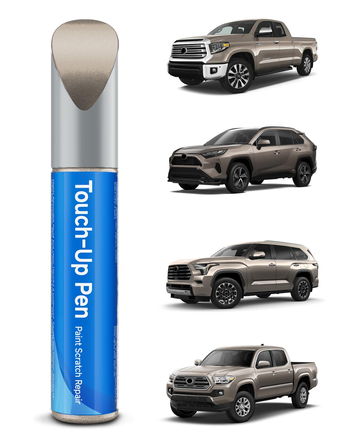 Touch Up Paint Compatible with Toyota Exact Match Touch Up Paint Car Scratch Repair (Champagne Mica/Creme Brulee Mica(5B2))