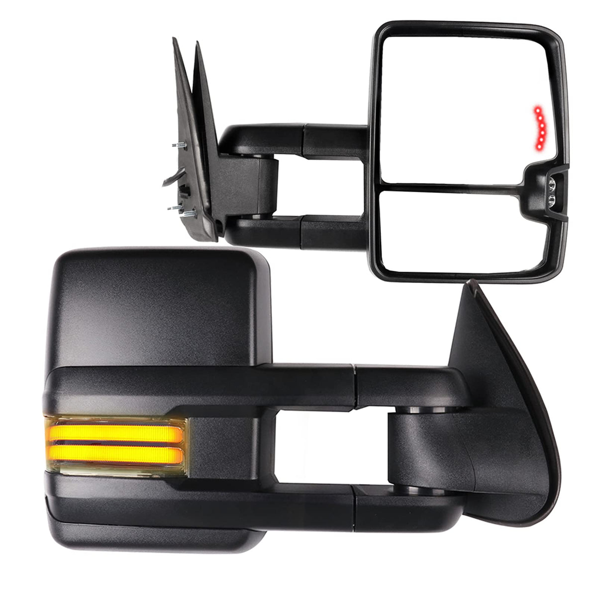 Lujuntec Tow Mirrors Fit For 2003-2006 For Chevy Silverado For Gmc Sierra Pickup All Models Pickup Towing Mirrors Driver And Pas