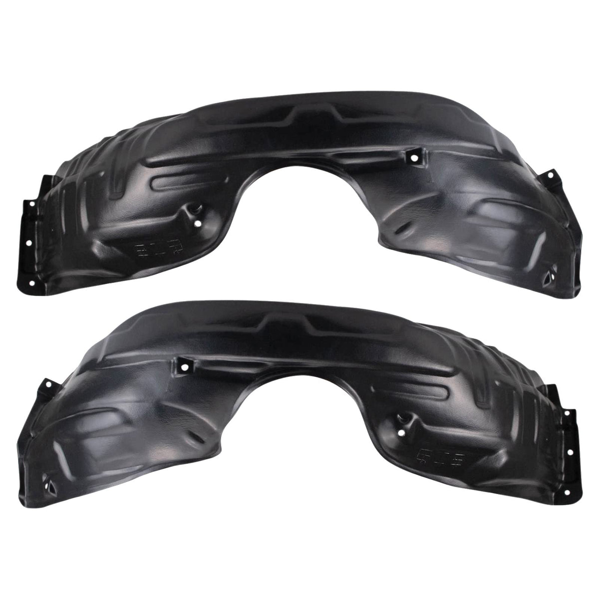 Trq Inner Fender Liner Set Compatible With 2002-2003 Lexus Es300 2004-2006 Es330 Lx1250111 Lx1251111