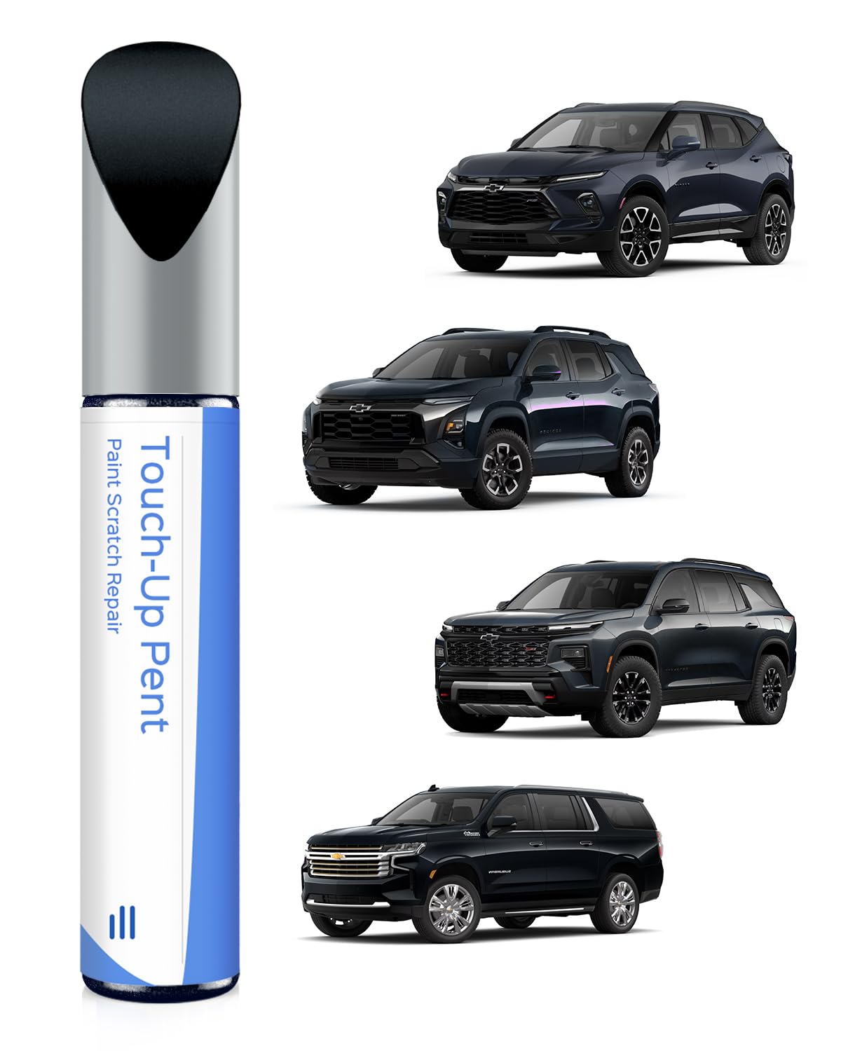 Parts4Ev Glu/Wa328E Midnight Blue Metallic Touch Up Paint Compatible With Chevrolet Exact Match Chips And Nicks Touch Up
