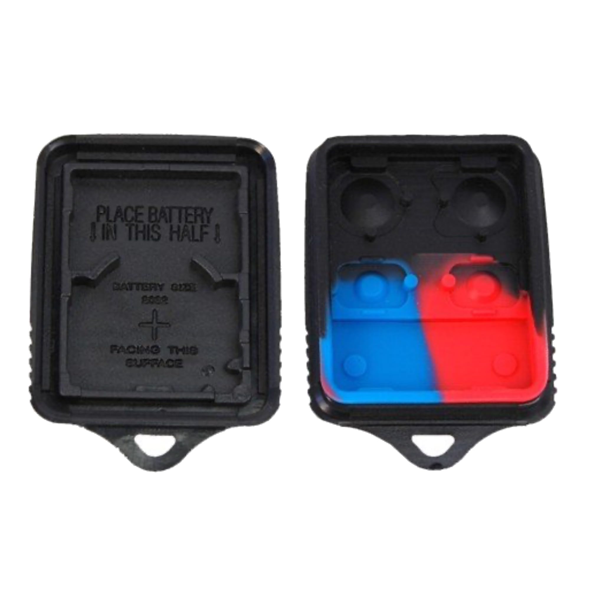 Hqrp Remote Case Shell Fob Compatible With Lincoln Town Car, Aviator, Navigator, Compatible With Mercury Cougar, Grand Marquis,