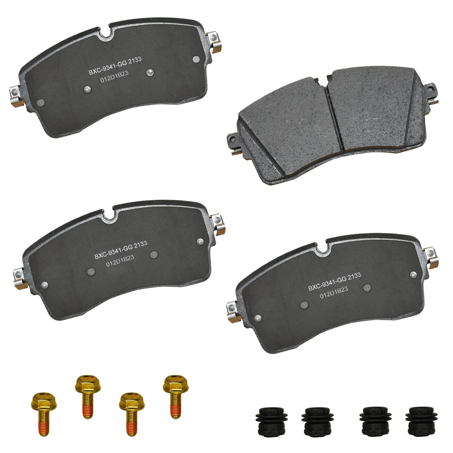 Bendix Premium Sbc2133 Ceramic Front Brake Pads For Select Models Jaguar E-Pace,Land Rover Defender 90,Defender 110,Discovery,Di