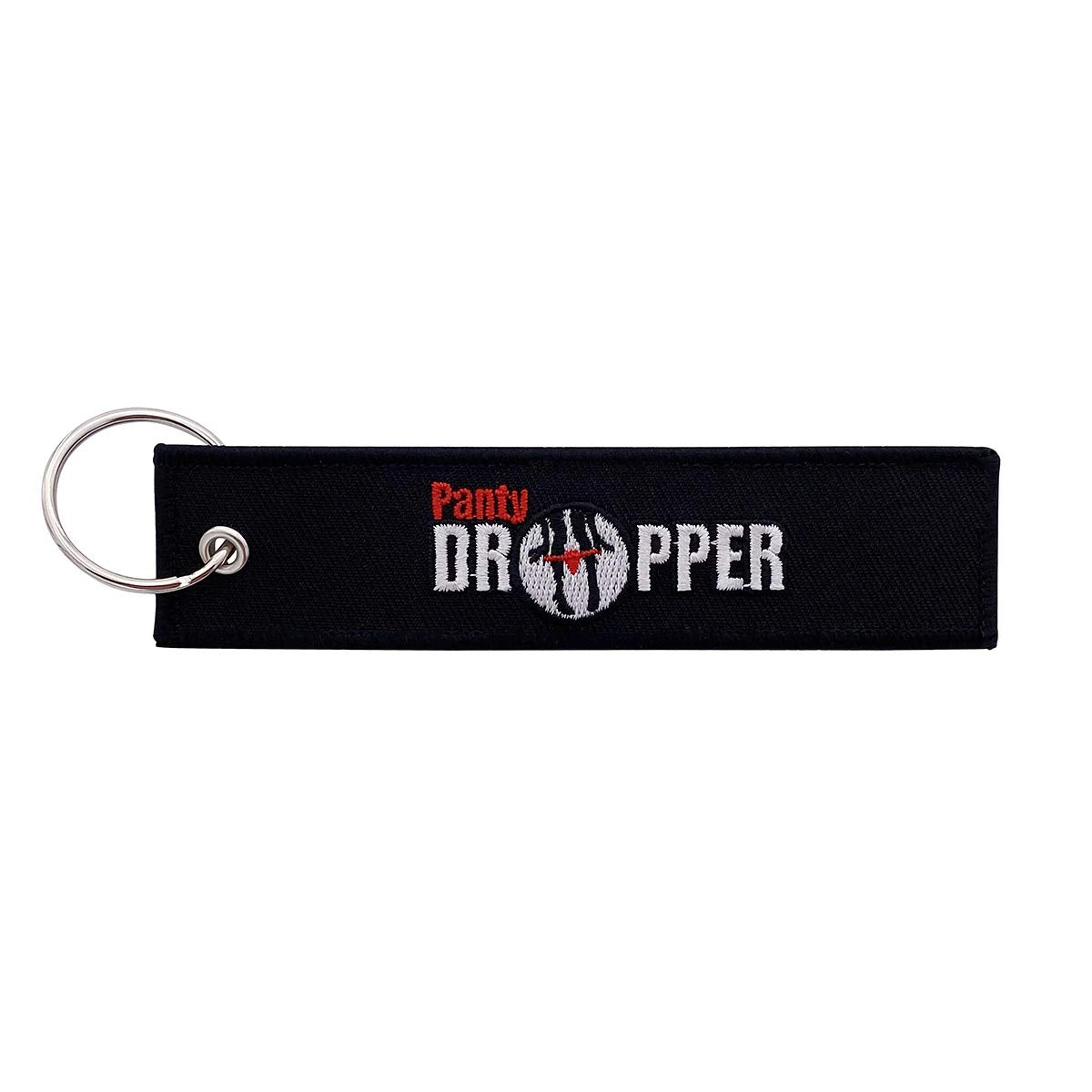 Keychain Tag For Motorcycles, Scooters, Bike, Cars, Backpacks, Gifts, & More (Panty Dropper)