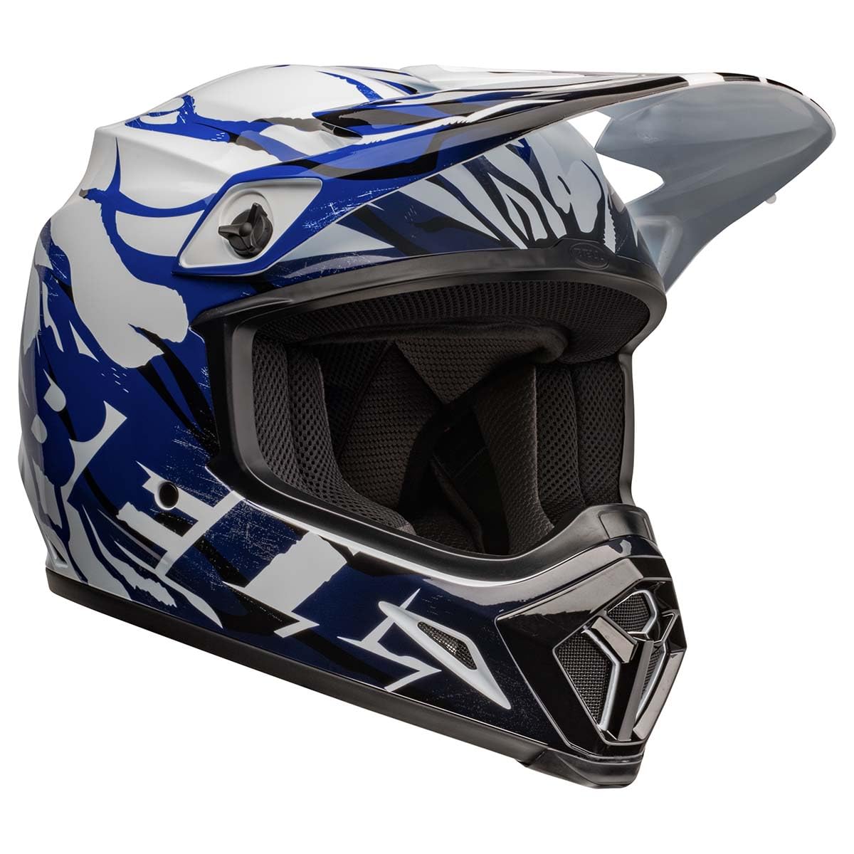 Bell Mx-9 Mips Dirt Helmet (Decay Gloss Blue - Medium)