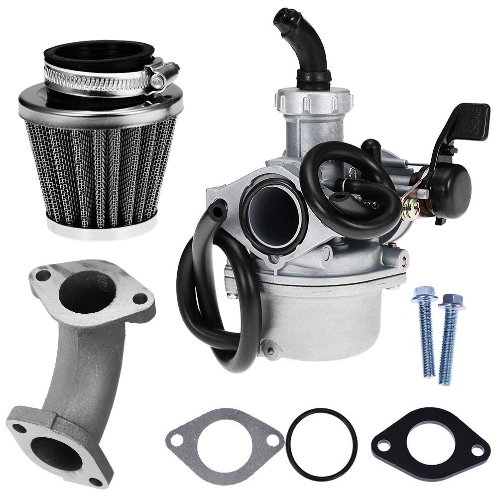 Hoypeyfiy PZ22 22mm Carburetor replacementfFor 110cc 125cc CRF SSR Sunl Taotao Pit bike NST Coolster Buyang Roketa ATV PZ22 Carb