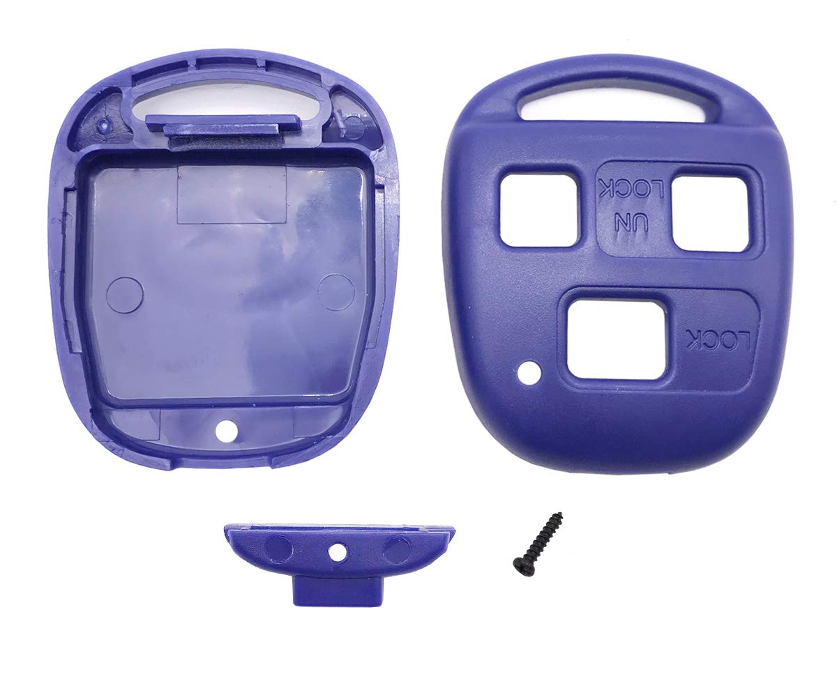 Horande Replacement Key Fob Cover Case fit for Leuxs ES GS GX is LS LX RX SC IS300 IS330 ES300 ES330 RX300 RX330 RX350 LX470 GS3