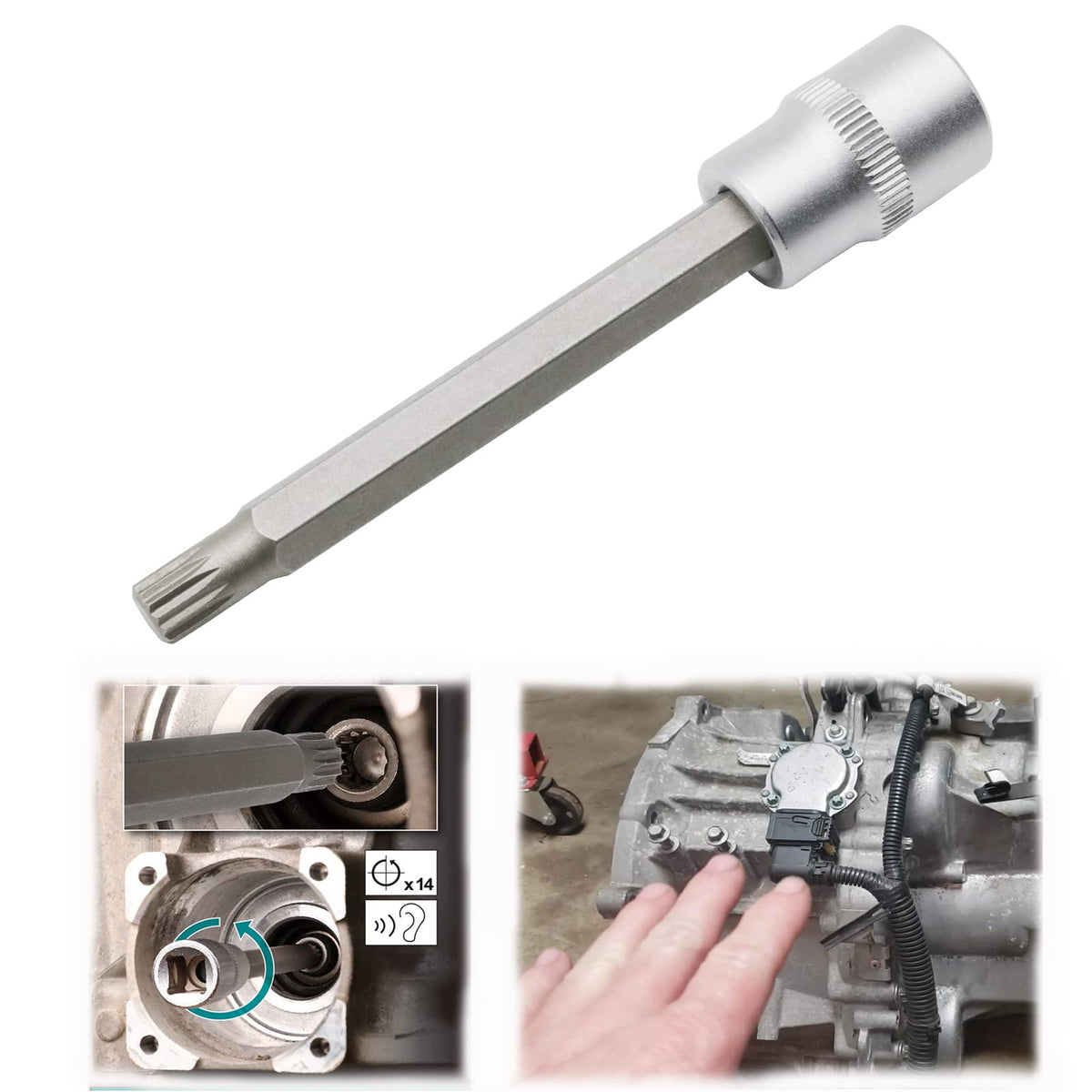 ReluxGo DSG Gearbox Clutch Motor Electromechanical Unit Unlocking Tool for Ford DPS6 / 6DCT250 Focus Car Motors Transmission For