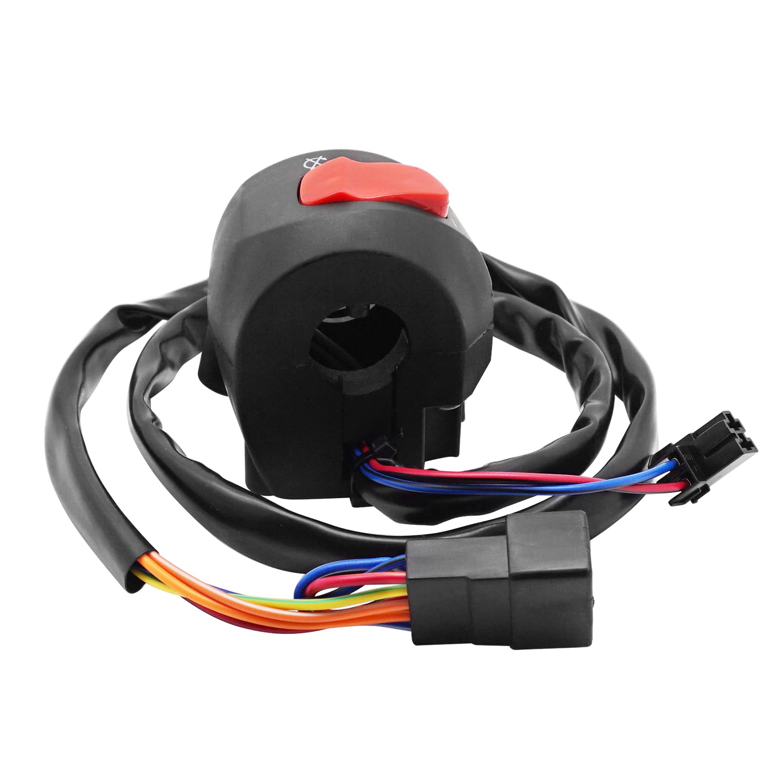 M Mati Handlebar Control Switch Start Kill Stop Button For Suzuki Sv650 Gsxr600 Gsxr750 Bandit 1200 600 Katana 600 750 Hayabusa 1300 Tl1000 Gz250 Gsx1300R Gsx750F Gsx600F Gsf1200 Gsf600 37200-33E31