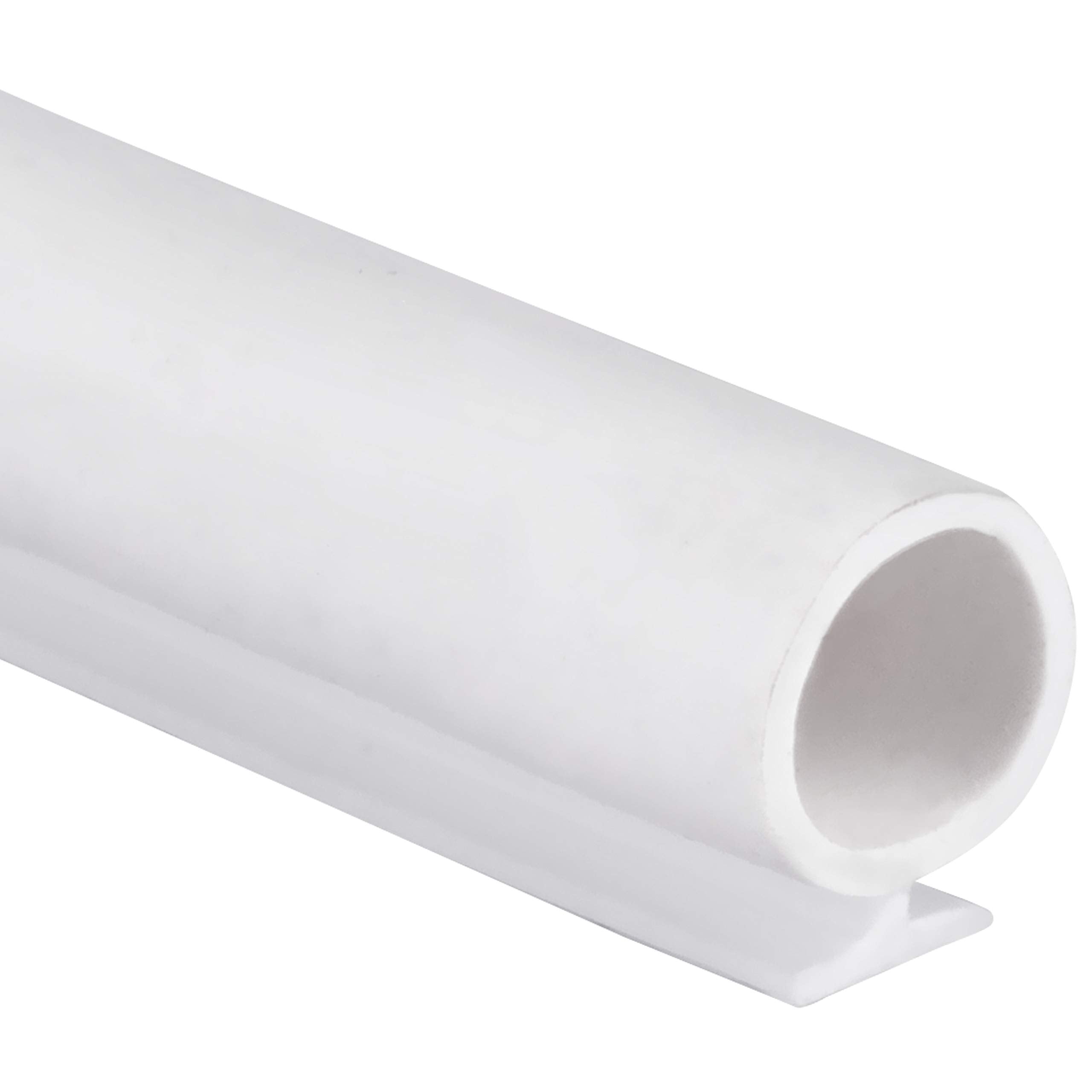 T-Slot Mount Window Weatherstrip Seal 5/16' Bulb Bubble For 3/16' Slot Receptacle 3 Colors & 5 Length Options (100', White)