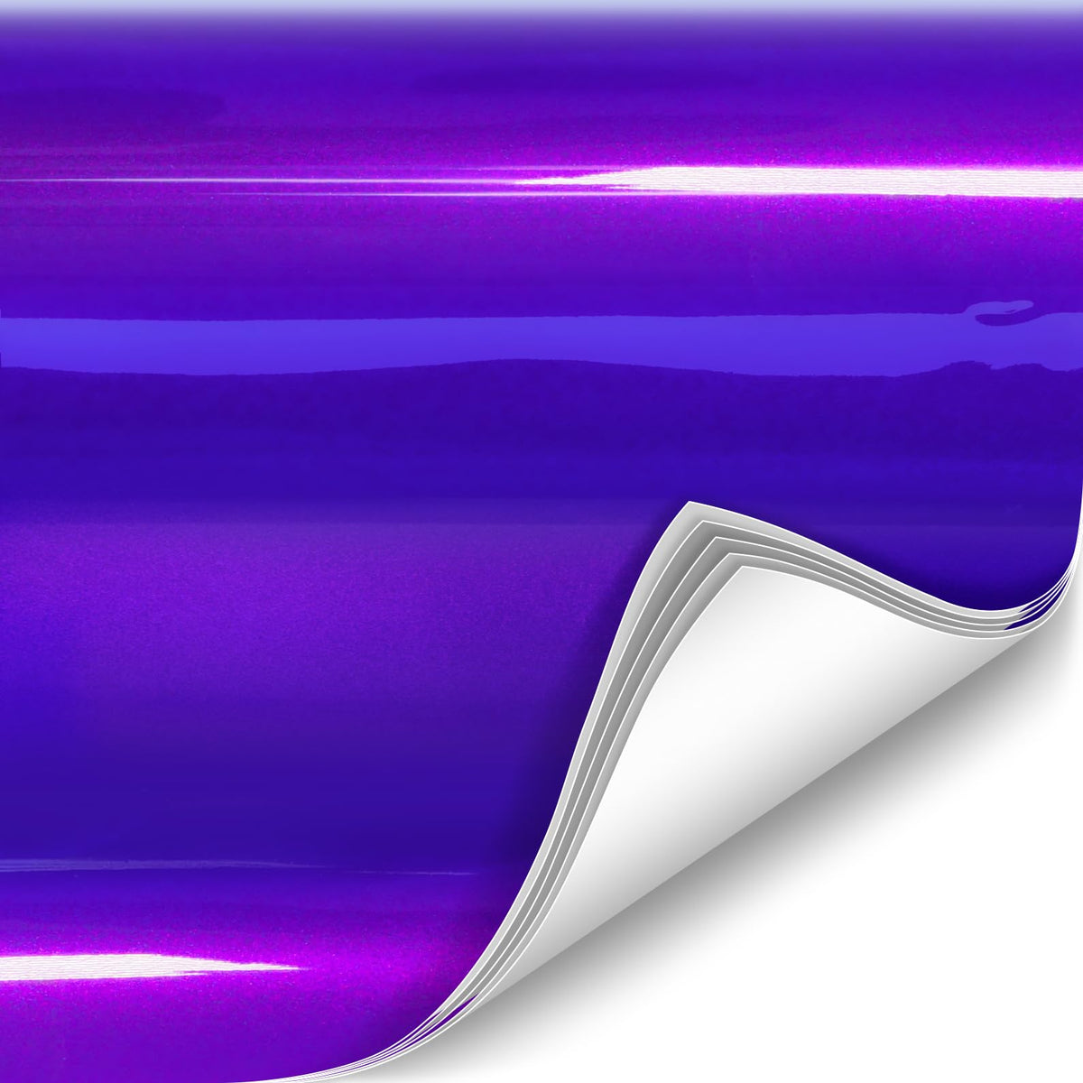 Colorfusion Ppf By Vvivid, Gloss Flip Purple Blast Dry Apply Ppf Vinyl Car Wrap Roll 20Ft X 5Ft