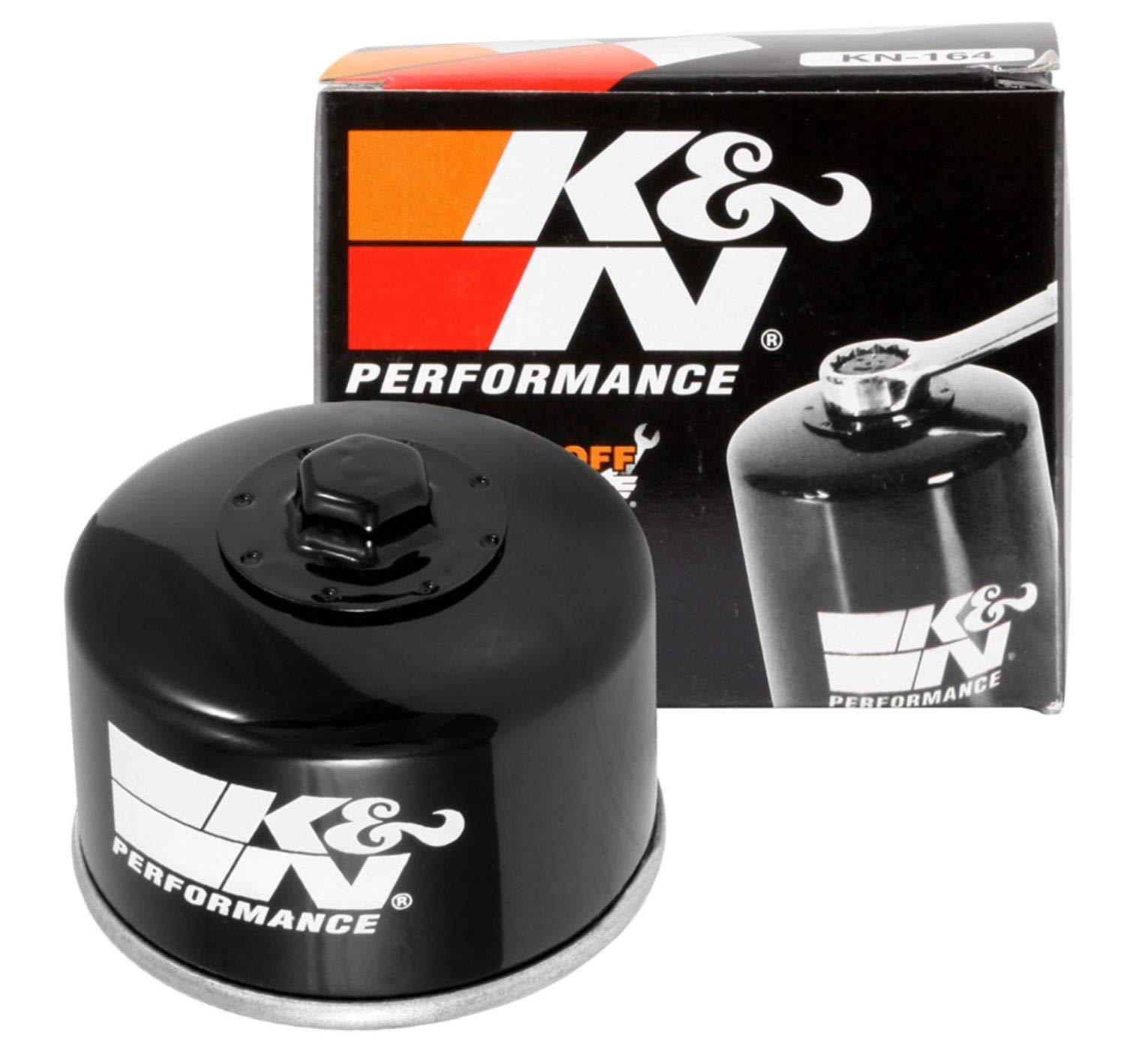 K&N Motorcycle Oil Filter: High Performance, Premium, Designed to be used with Synthetic or Conventional Oils: Fits Select BMW M