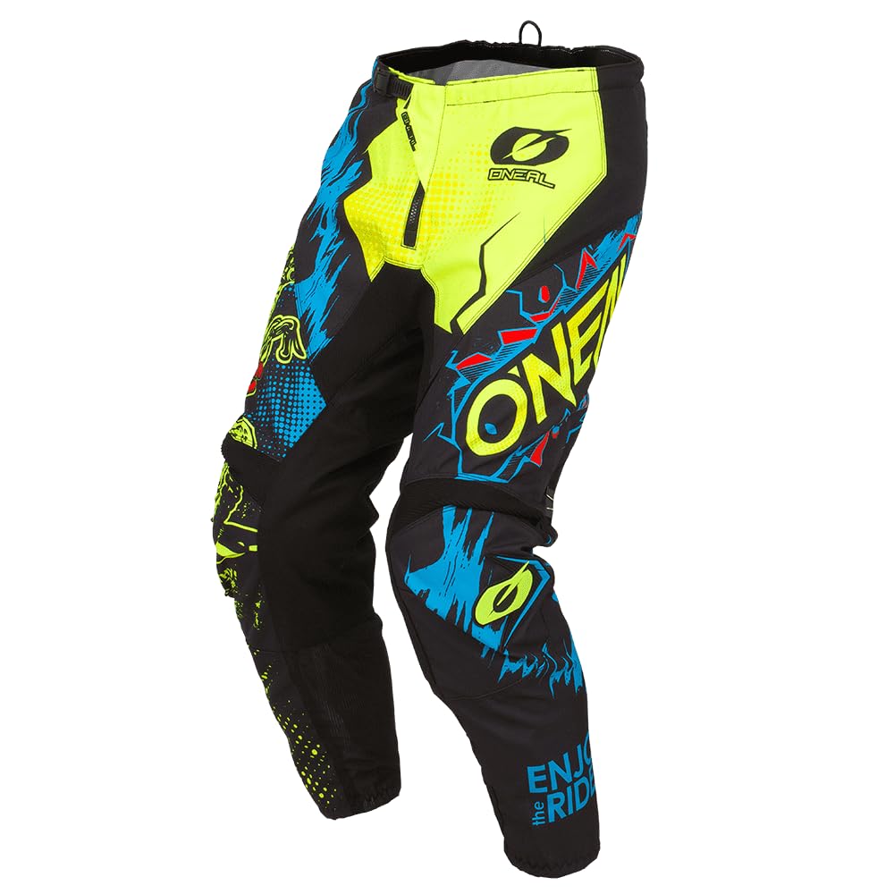 O'Neal - 010E-927 Unisex-Child Element Youth Villian Pant (Yellow, 28)
