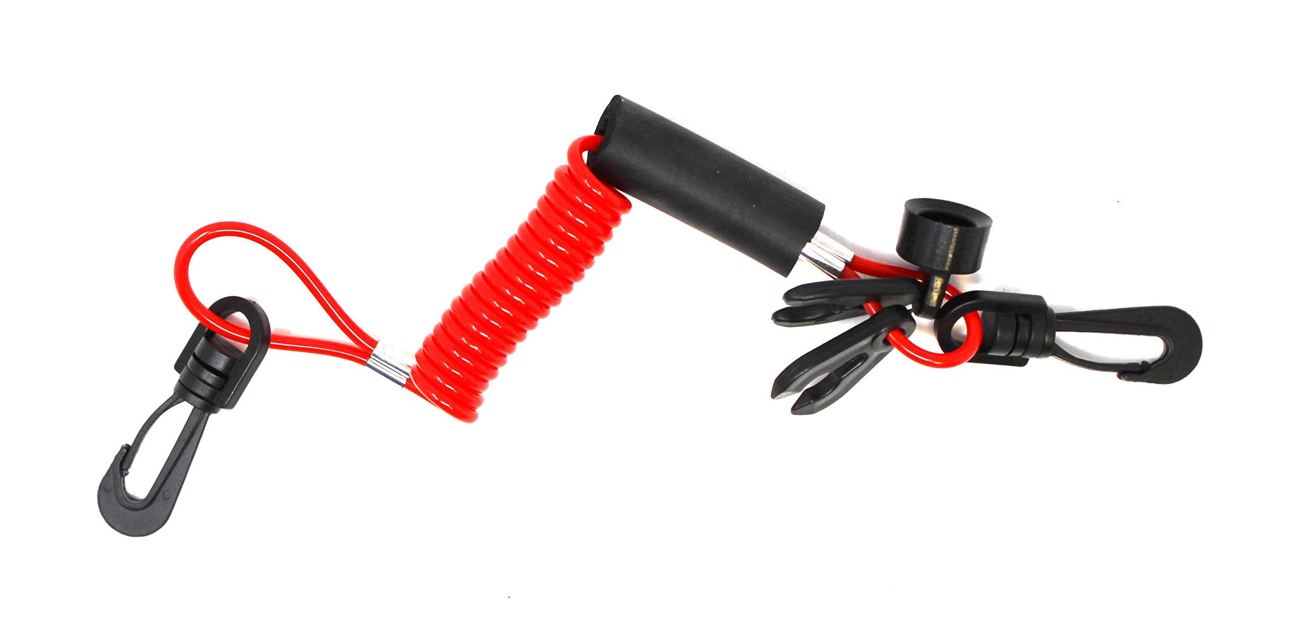 Universal Jet Ski Kill Switch Lanyard For Kawasaki Yamaha Sea Doo Non-Dess (2)