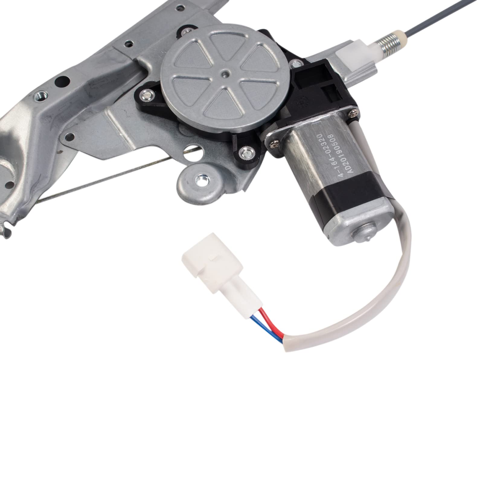 Trq Front Right Power Window Regulator & Motor Assembly Passenger Side Compatible With 2008-2011 Ford Focus