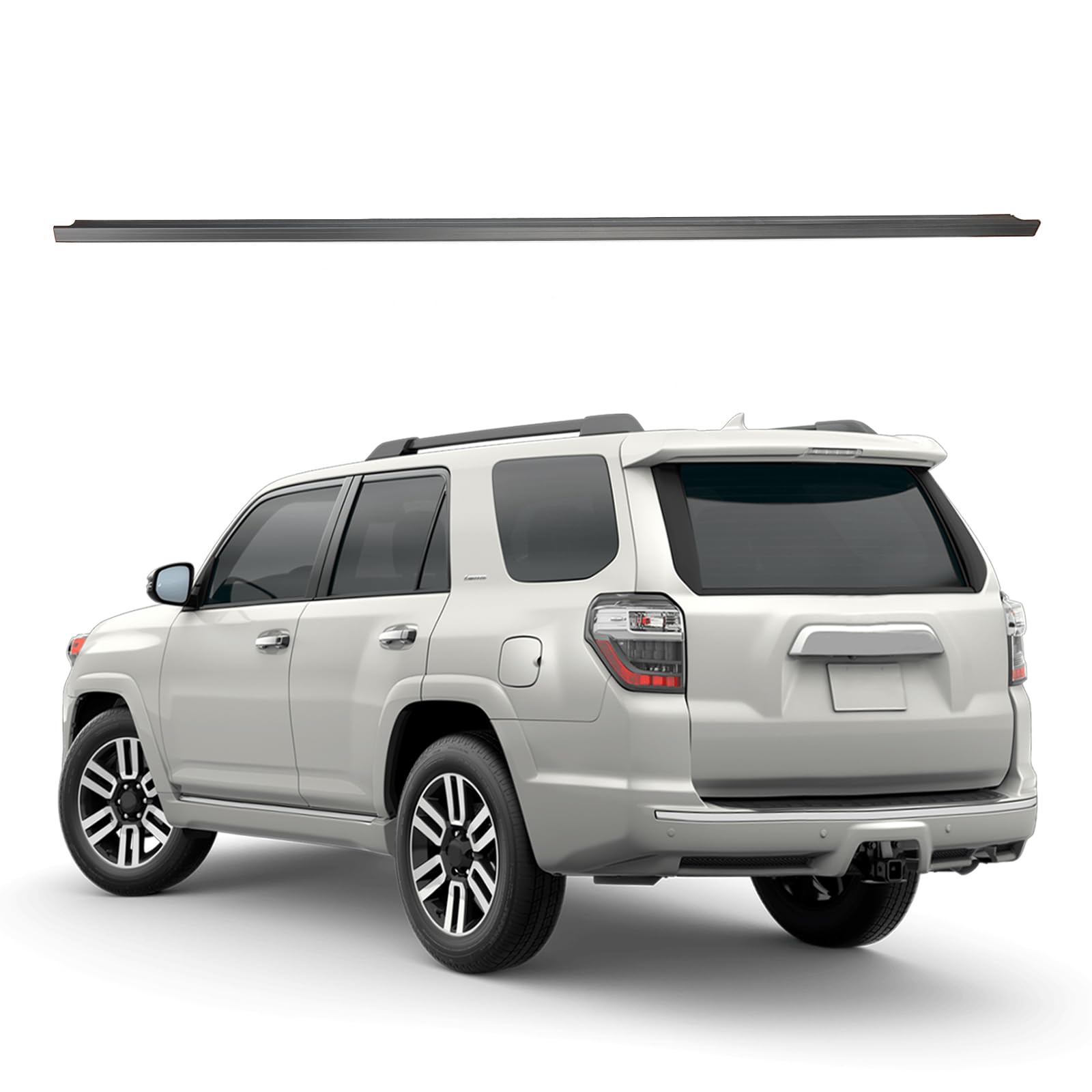 Fomiuzy Rear Tailgate Liftgate Trunk Hatch Car Outer Door Window Moulding Sweep Felt Trim Seal Weather Stripping Compatible With