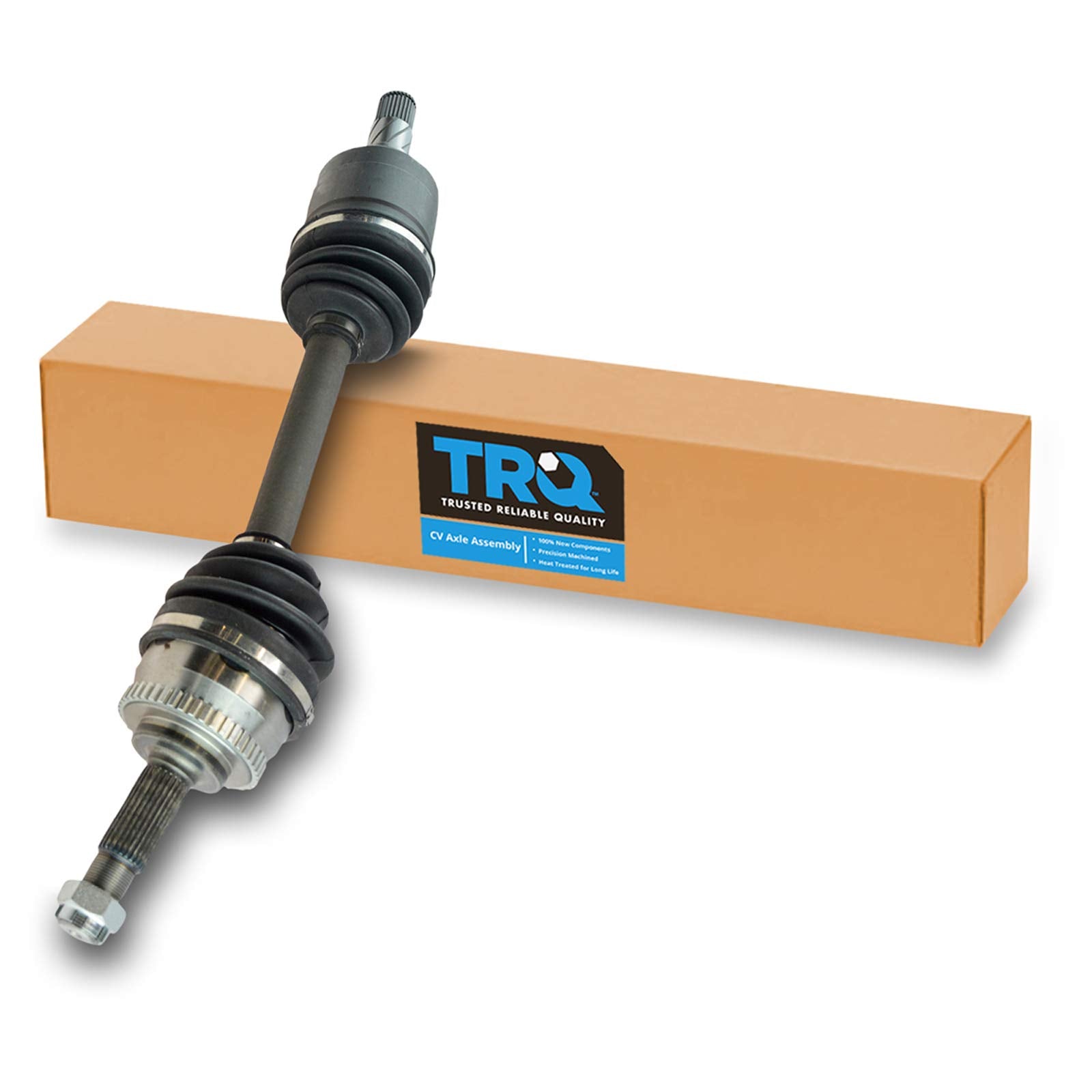 Trq Front Left Cv Axle Shaft Assembly Drivers Side Compatible With 2002-2006 Nissan Altima