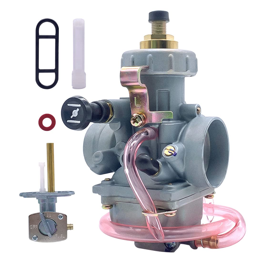 Blaster 200 Carburetor & Fuel Switch Valve Petcock Fits For Yamaha Blaster 200 Yfs 200 Carburetor Carb Carby 1988-2006