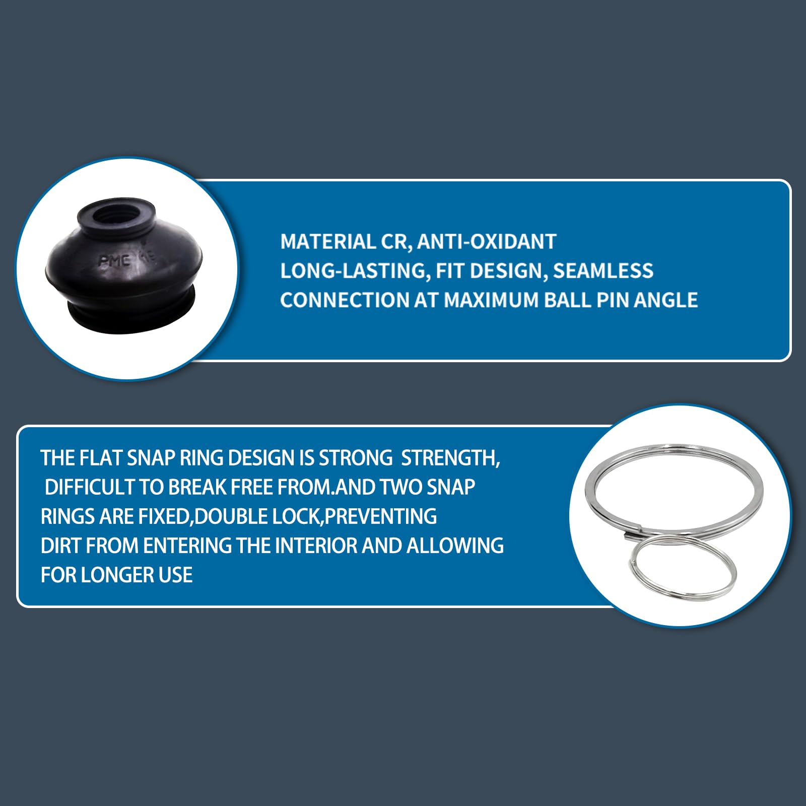 Xcpmc Front Sway Stabilizer Bar End Link 2 Pcs Left & Right|Replacement For 1994-2002 Ram 2500 & 3500 1995-2010 Explorer B2300 B